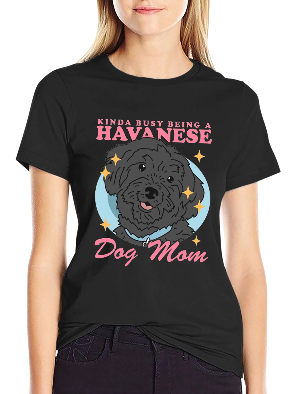 Havanese Dog Mom Graphic Tee