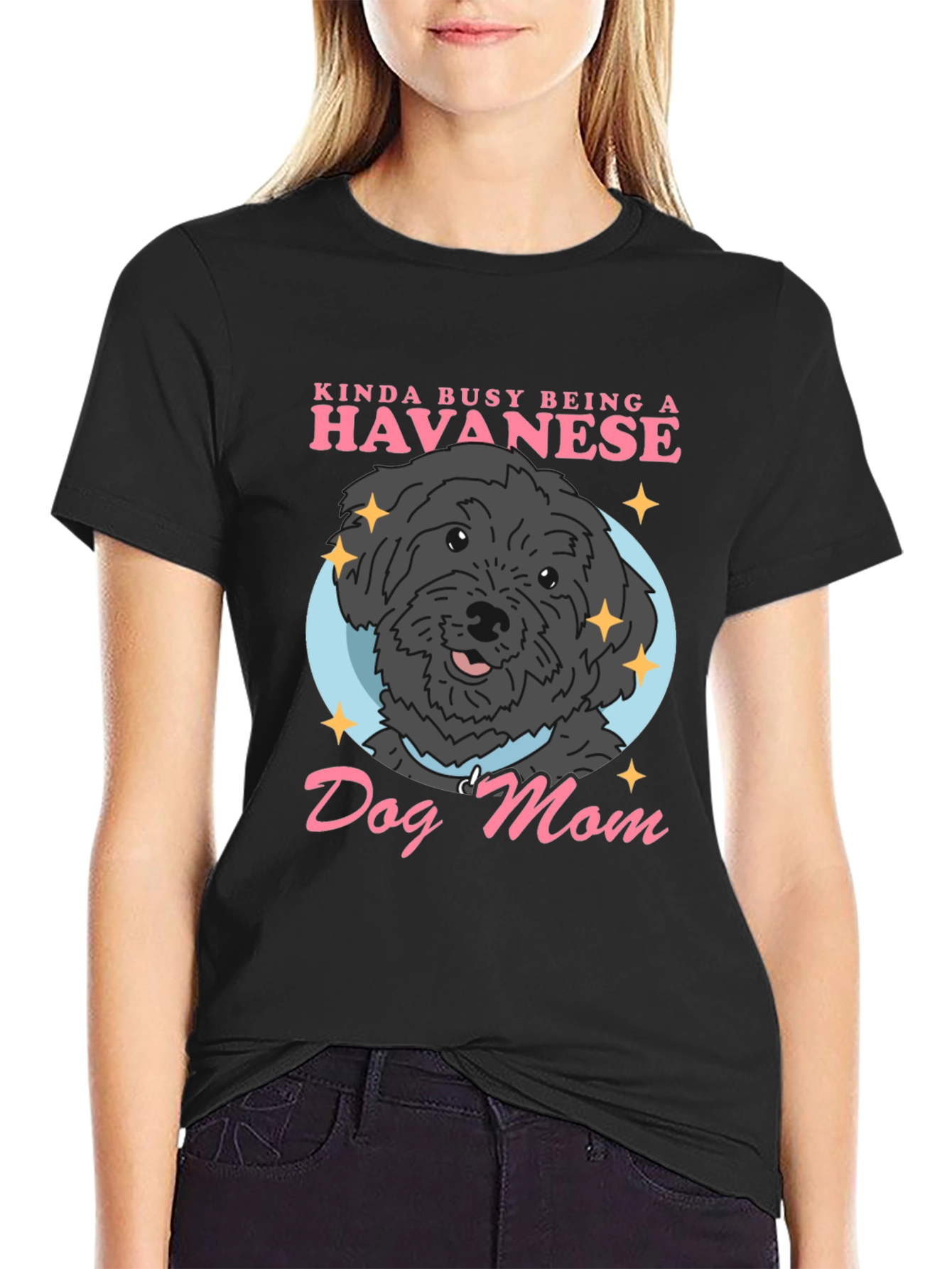 Havanese Dog Mom Graphic Tee
