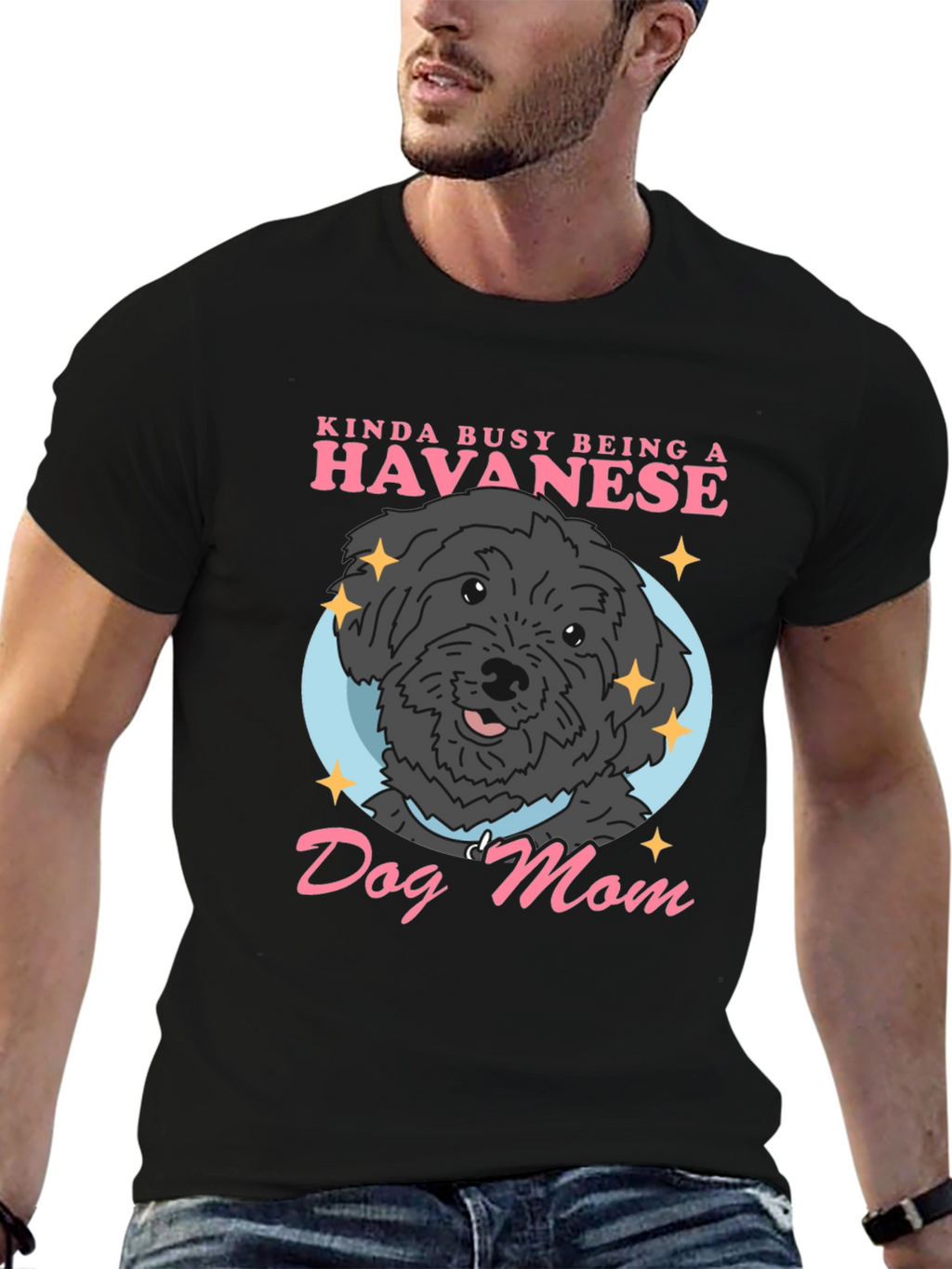 Havanese Dog Mom Graphic Tee
