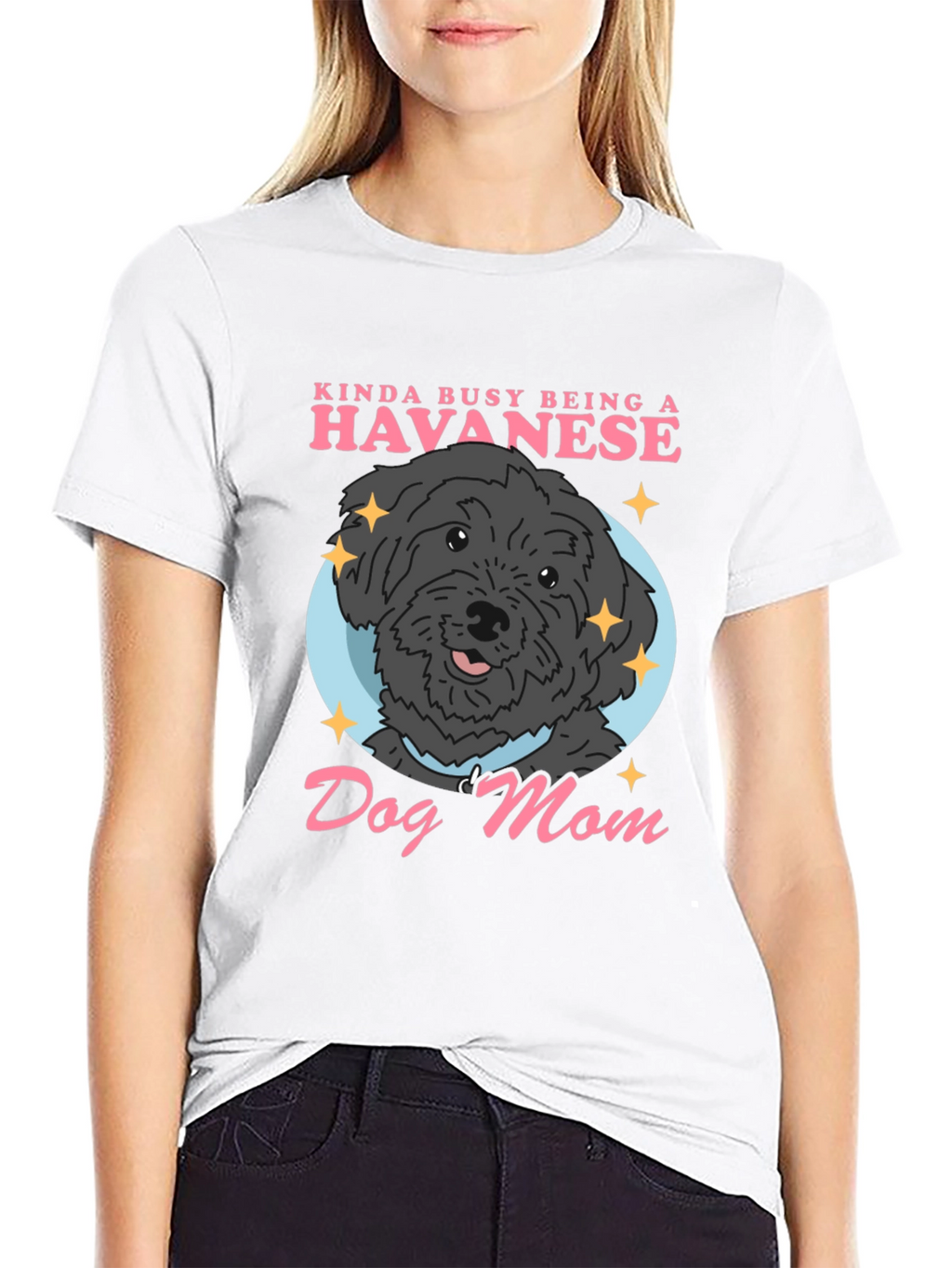 Havanese Dog Mom Graphic Tee