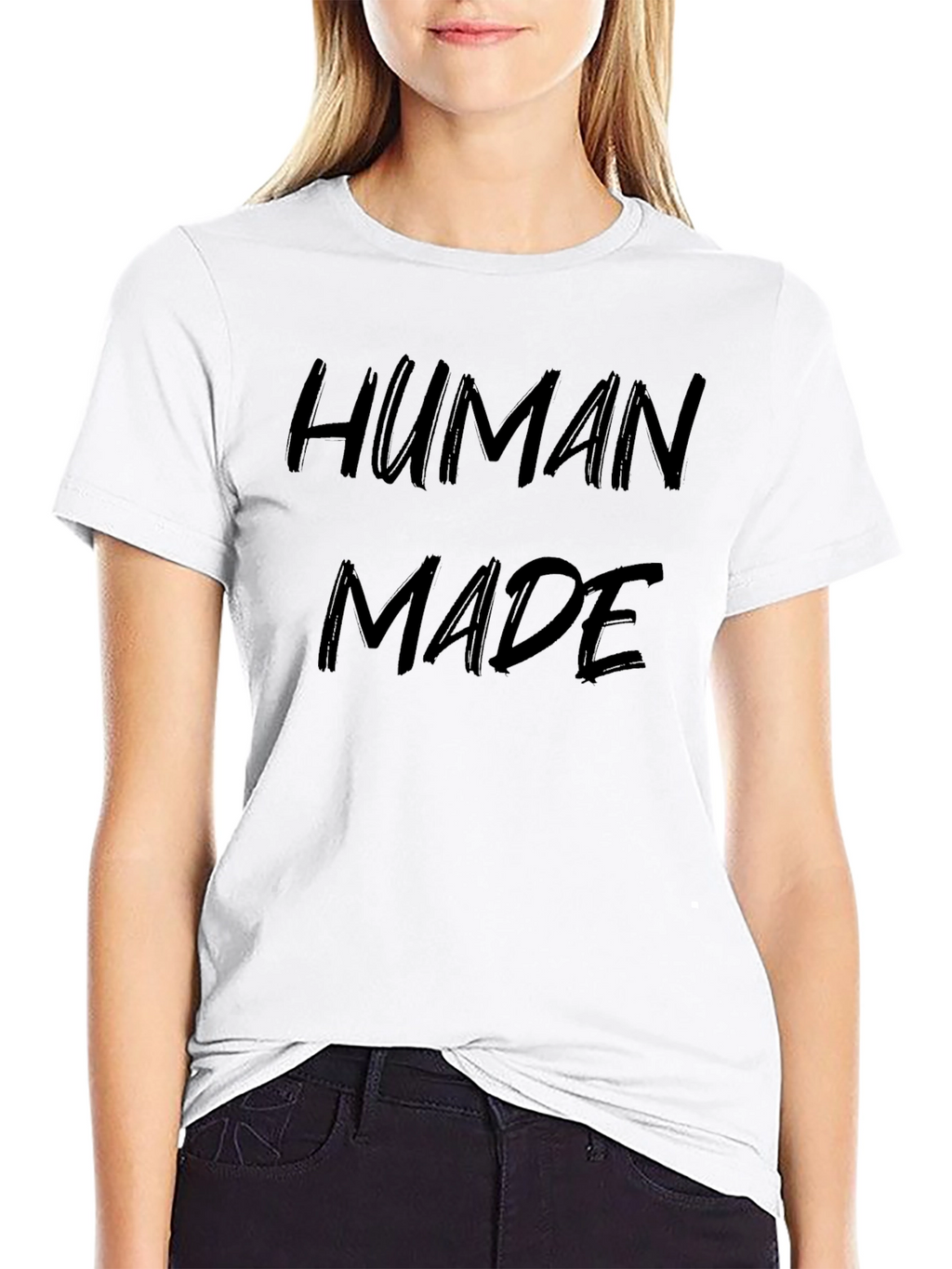 Human Made Black Graphic Tee