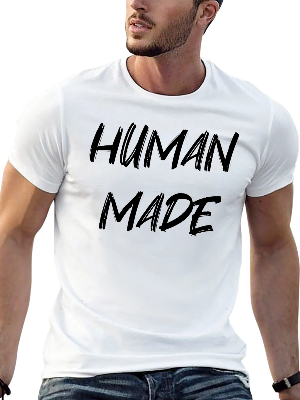 Human Made Black Graphic Tee