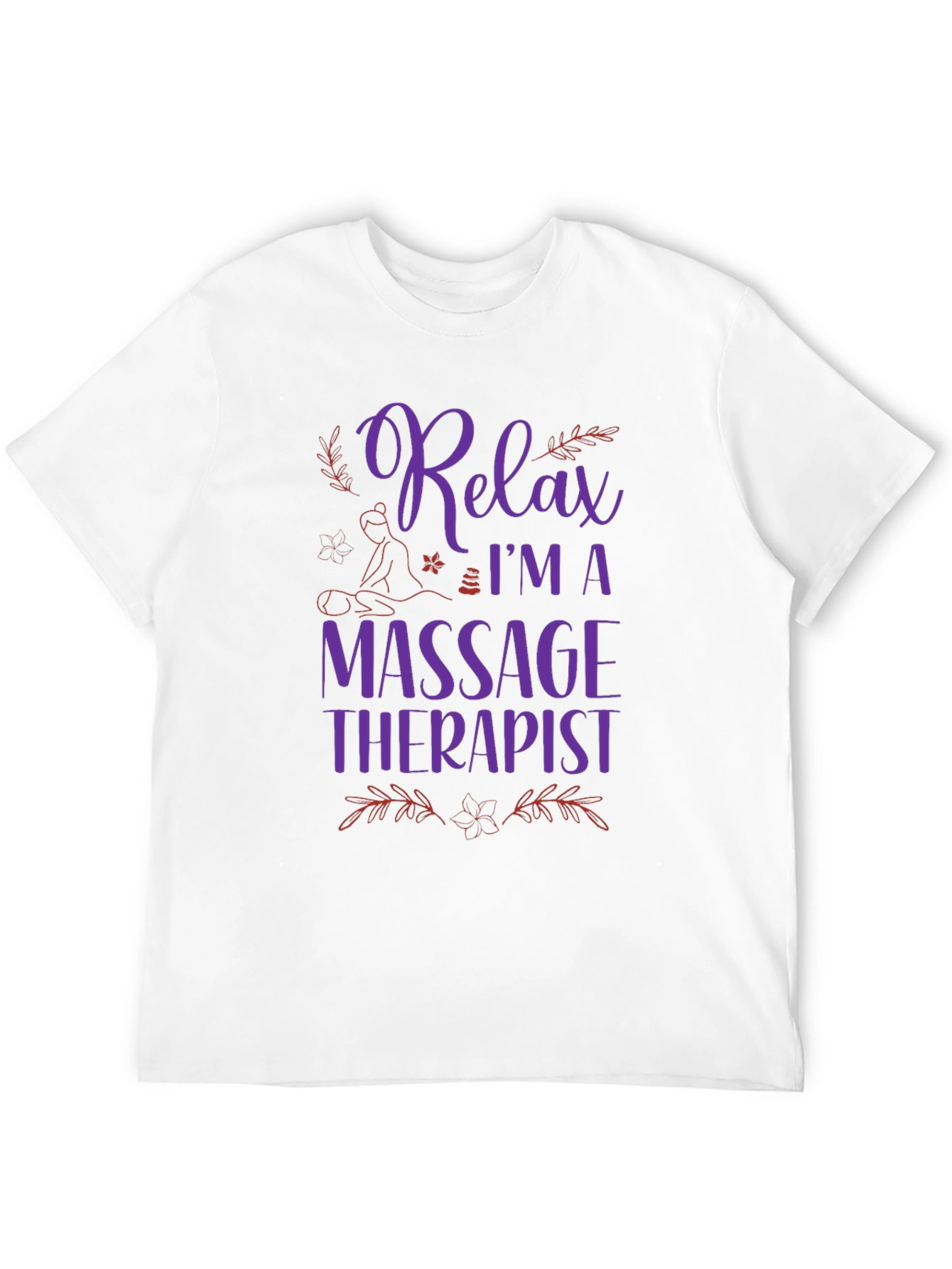 Relax Massage Therapist Graphic T-Shirt