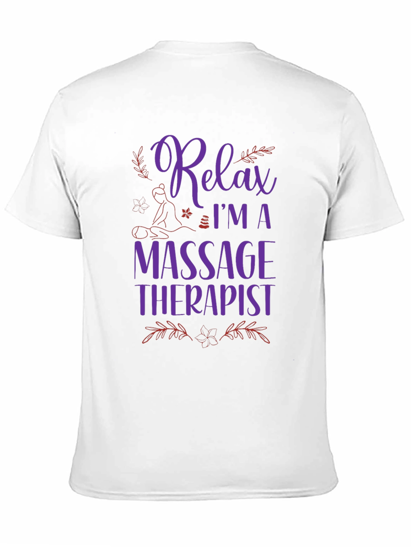 Relax Massage Therapist Graphic T-Shirt