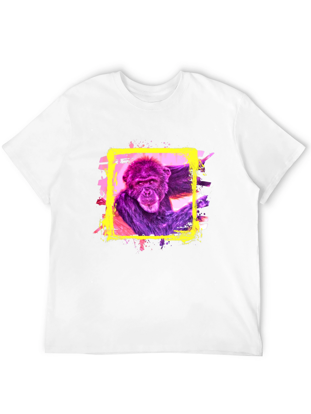 Ape Graphic T-Shirt: Vibrant Monkey Tee
