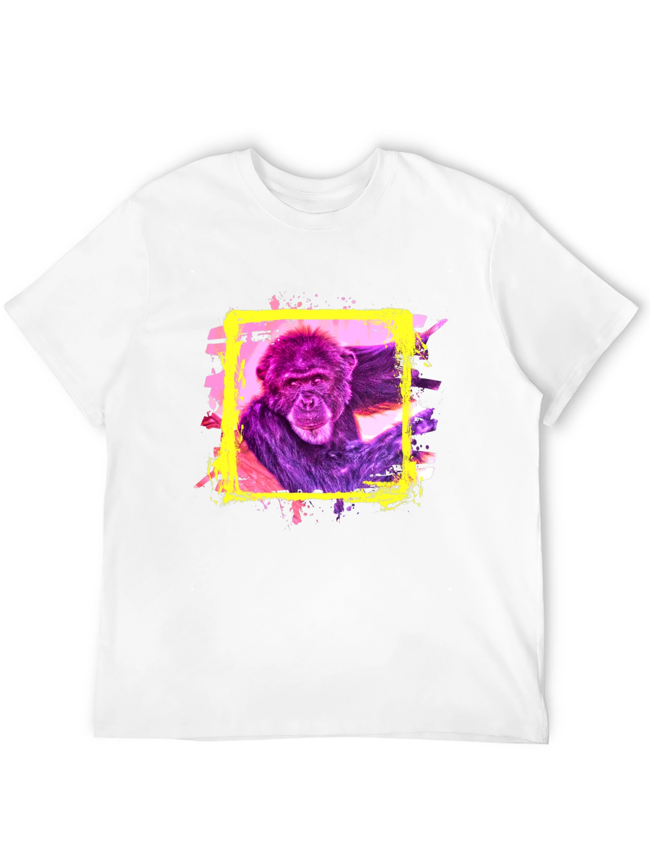 Ape Graphic T-Shirt: Vibrant Monkey Tee