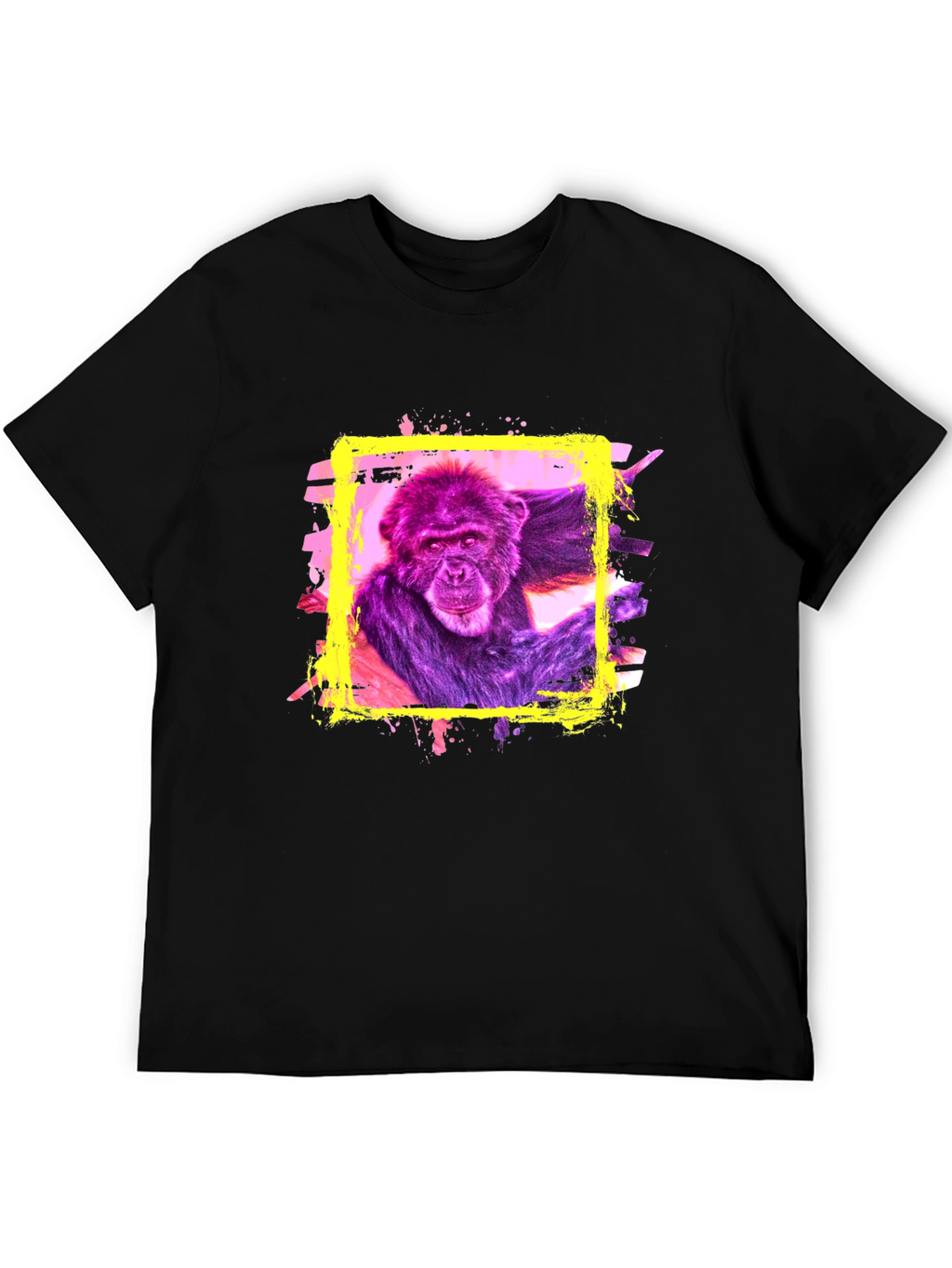 Ape Graphic T-Shirt: Vibrant Monkey Tee