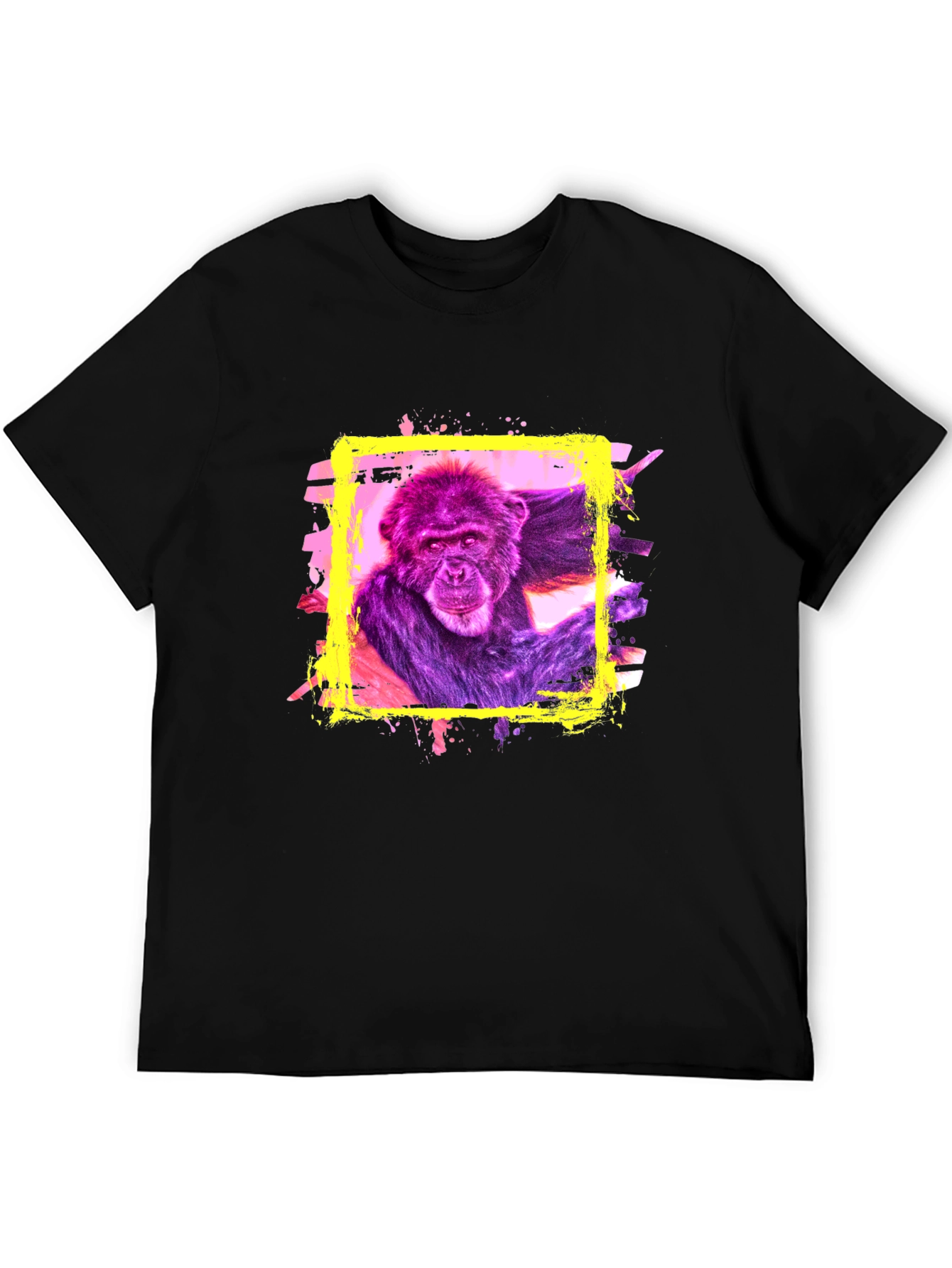 Ape Graphic T-Shirt: Vibrant Monkey Tee