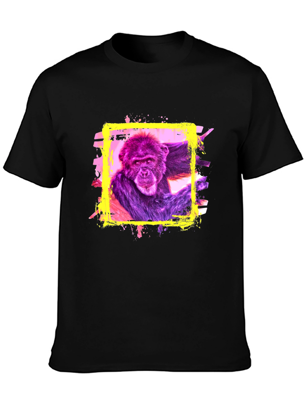 Ape Graphic T-Shirt: Vibrant Monkey Tee
