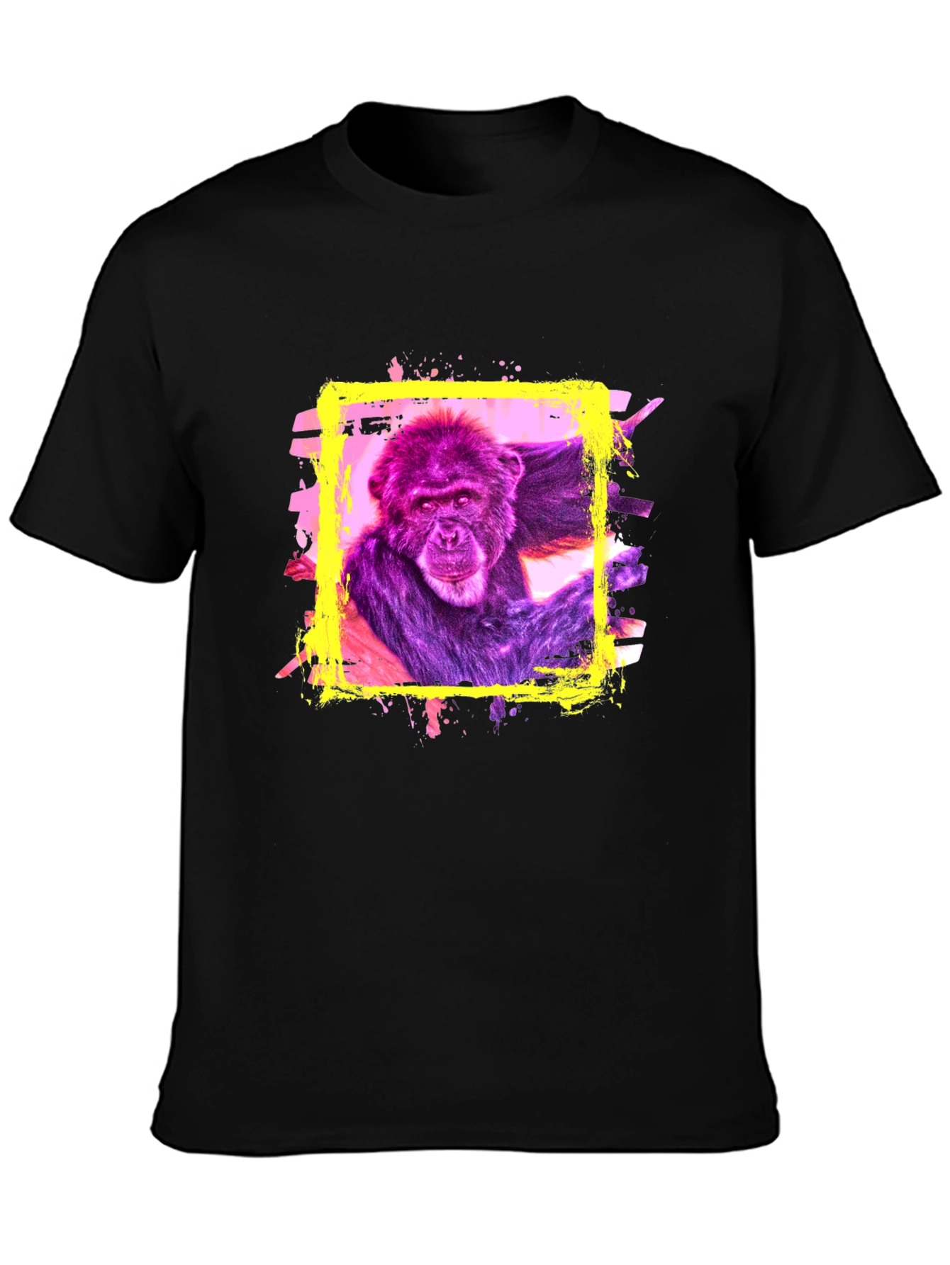 Ape Graphic T-Shirt: Vibrant Monkey Tee