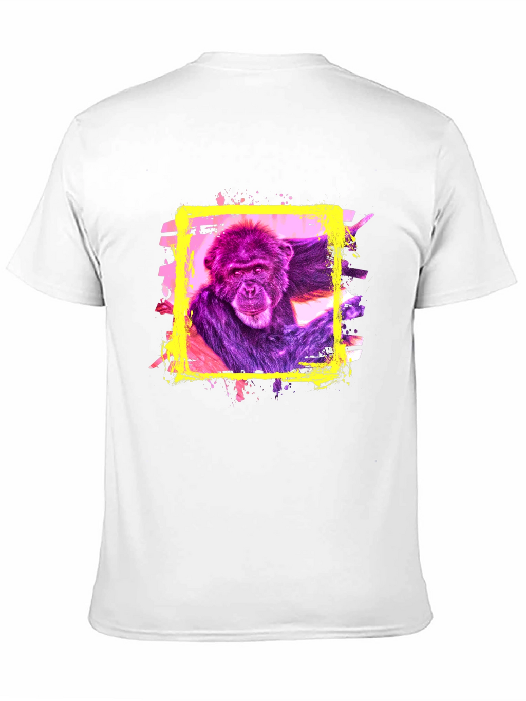 Ape Graphic T-Shirt: Vibrant Monkey Tee