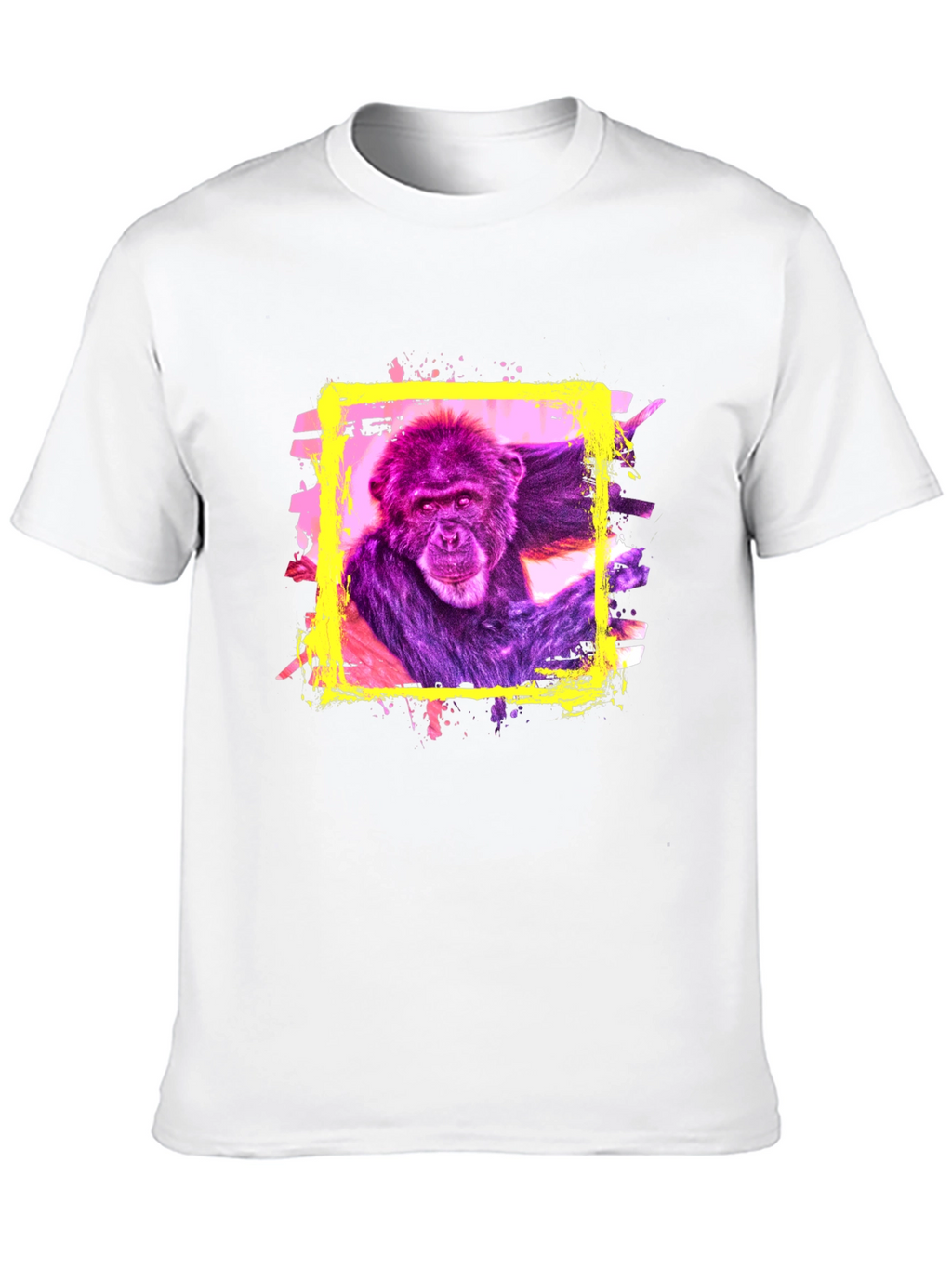Ape Graphic T-Shirt: Vibrant Monkey Tee