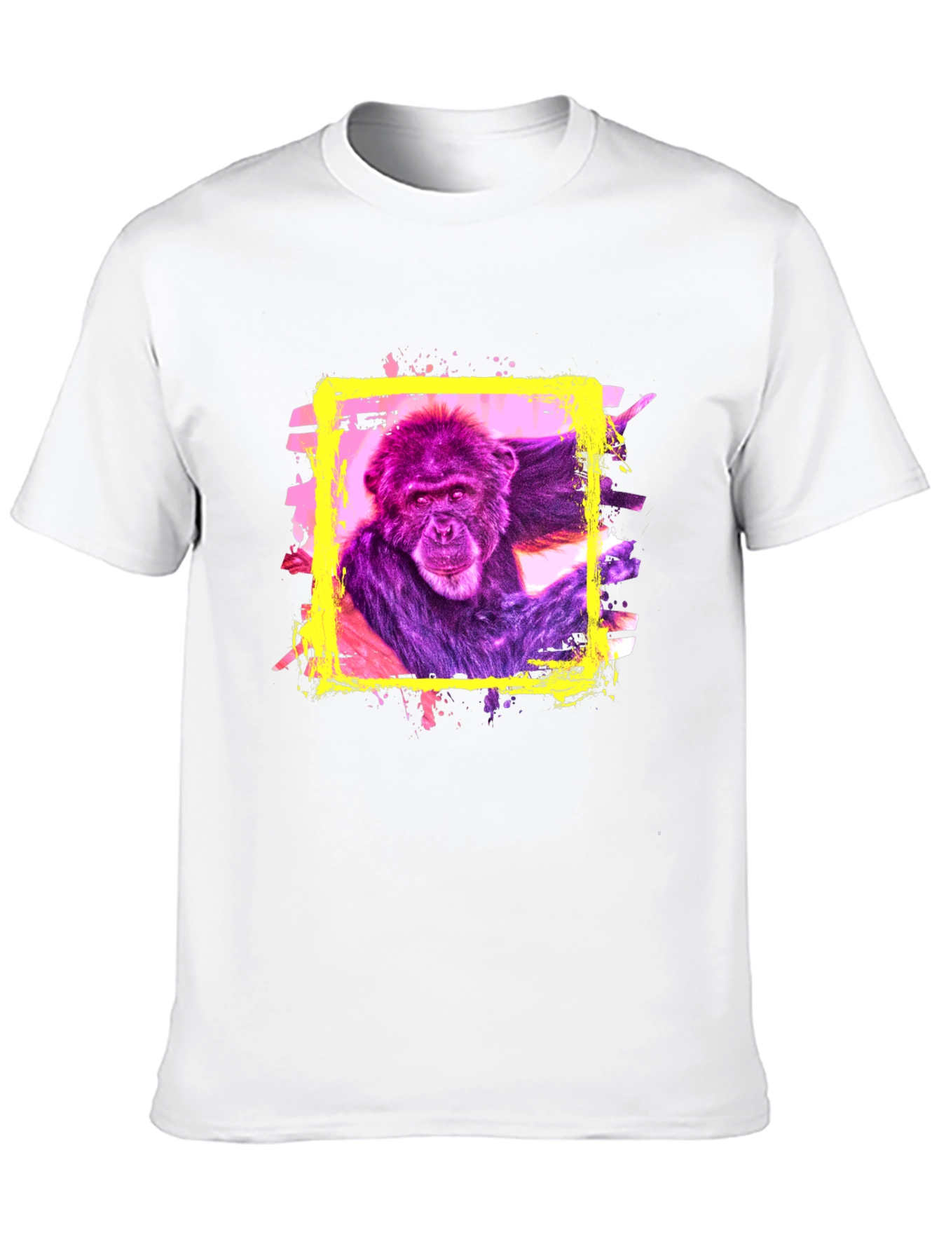 Ape Graphic T-Shirt: Vibrant Monkey Tee