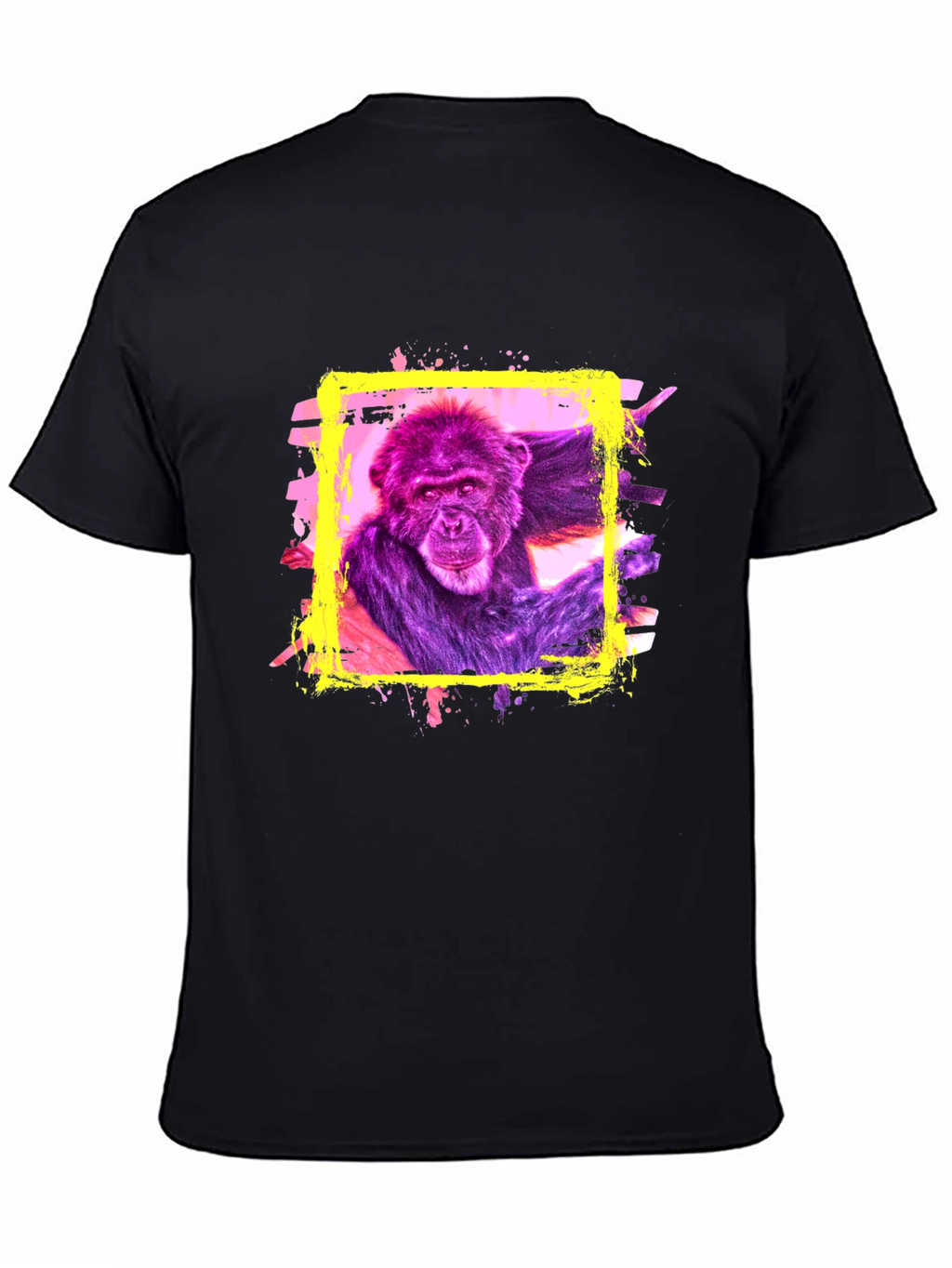 Ape Graphic T-Shirt: Vibrant Monkey Tee