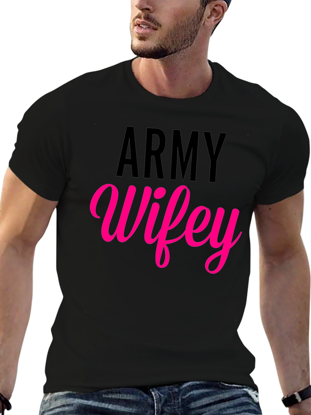 Army Wifey T-Shirt - Military Wife Pride Tee