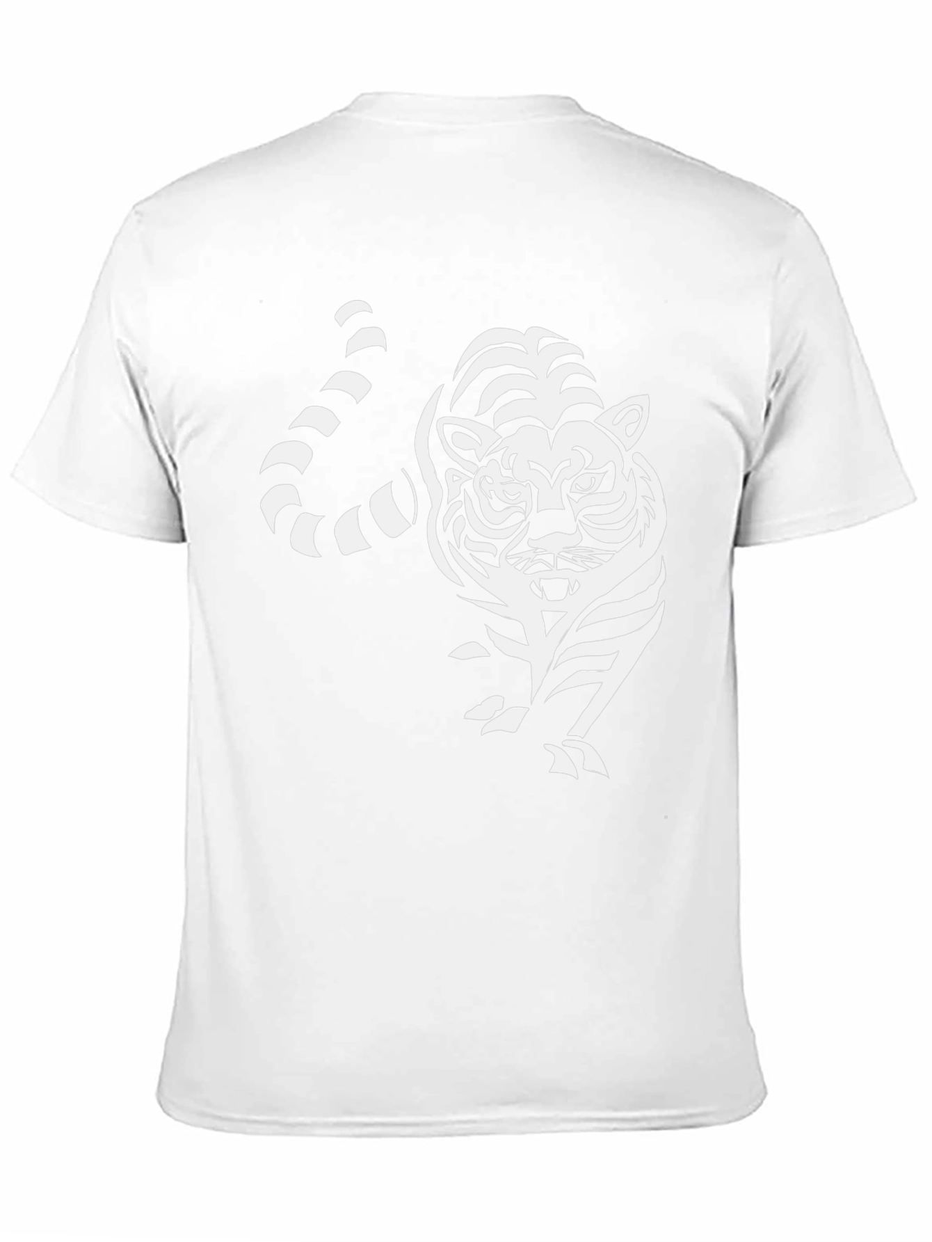 Tiger Graphic Tee - Cool Black T-Shirt