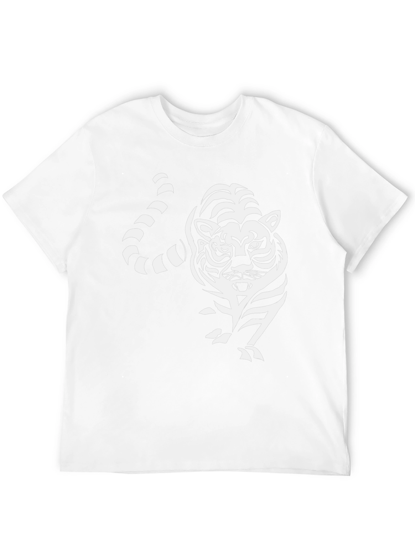 Tiger Graphic Tee - Cool Black T-Shirt