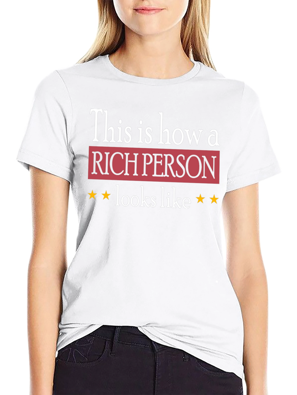 Rich Person Graphic Tee - Premium Quality