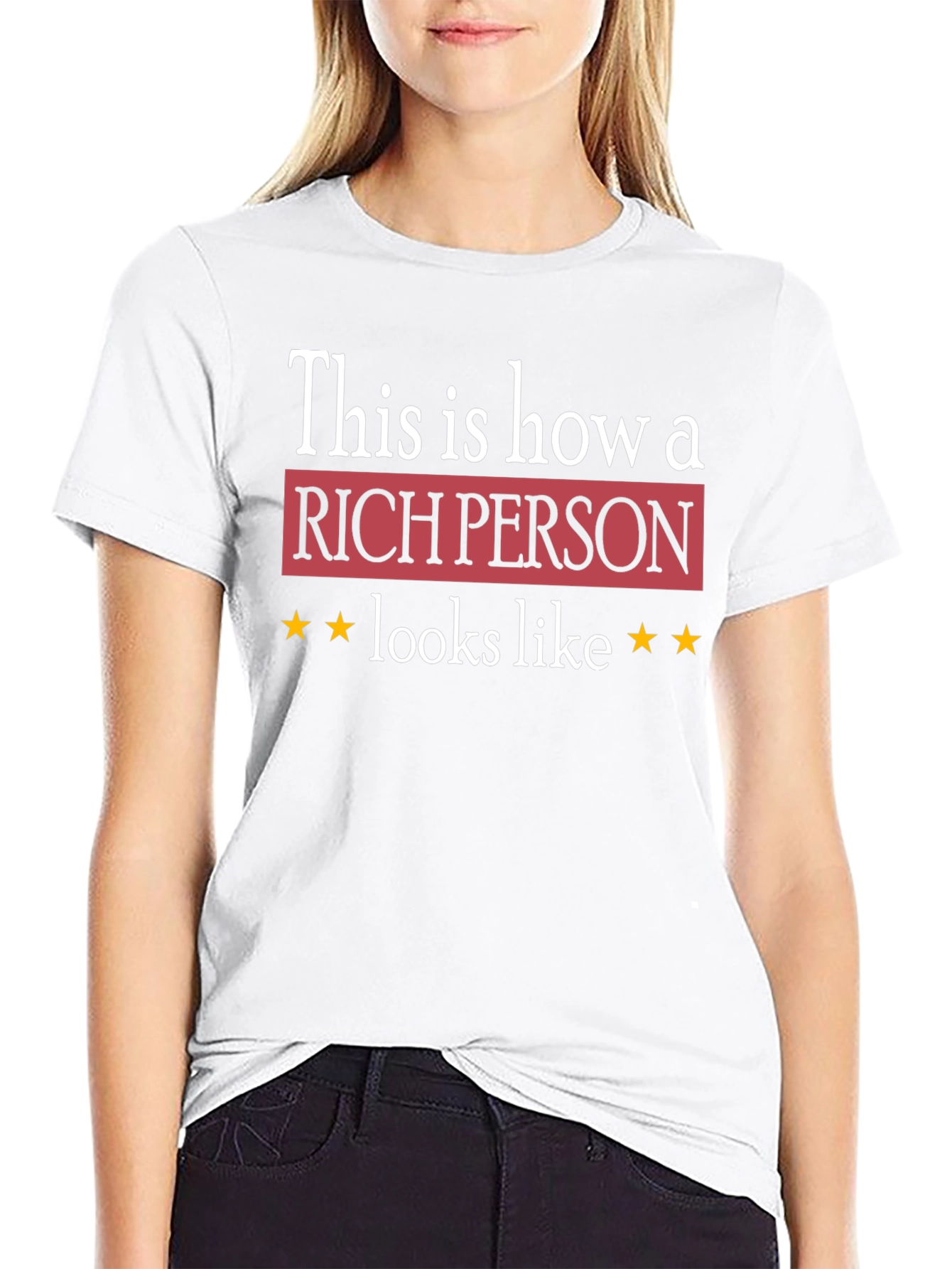 Rich Person Graphic Tee - Premium Quality