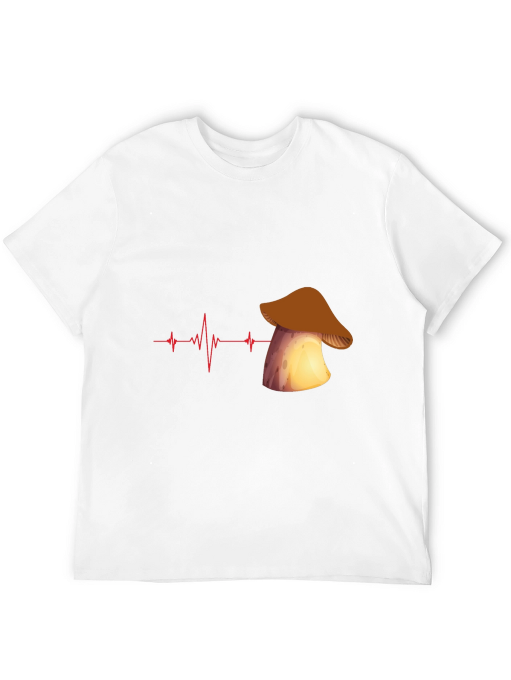Mushroom Heartbeat Graphic Tee