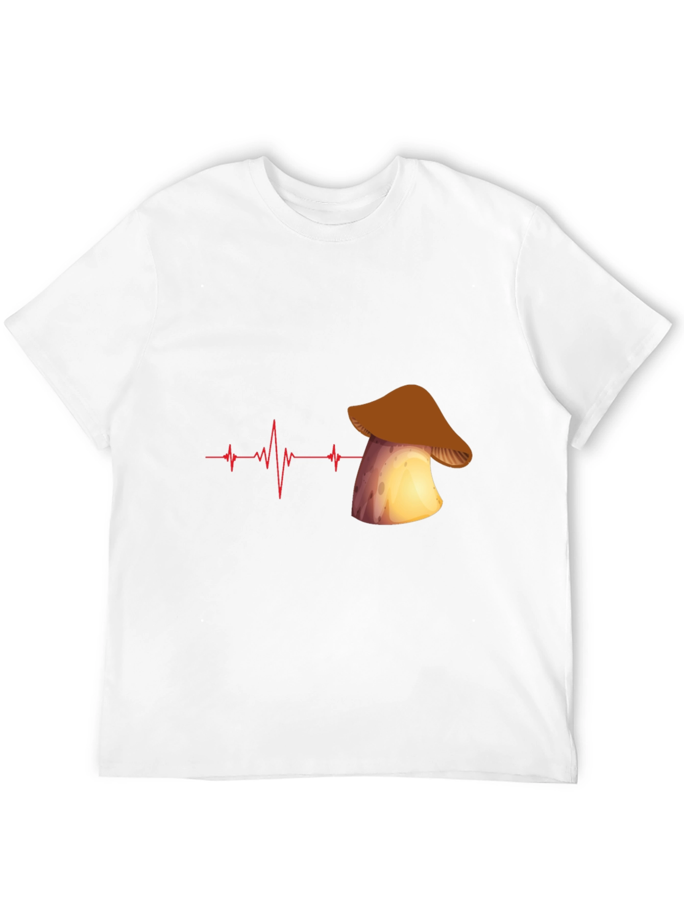 Mushroom Heartbeat Graphic Tee