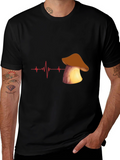 Mushroom Heartbeat Graphic Tee