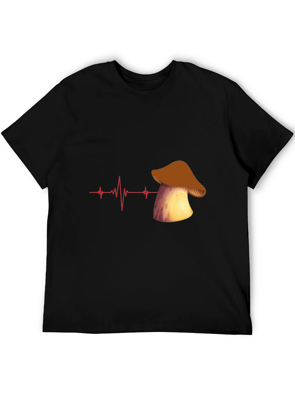 Mushroom Heartbeat Graphic Tee