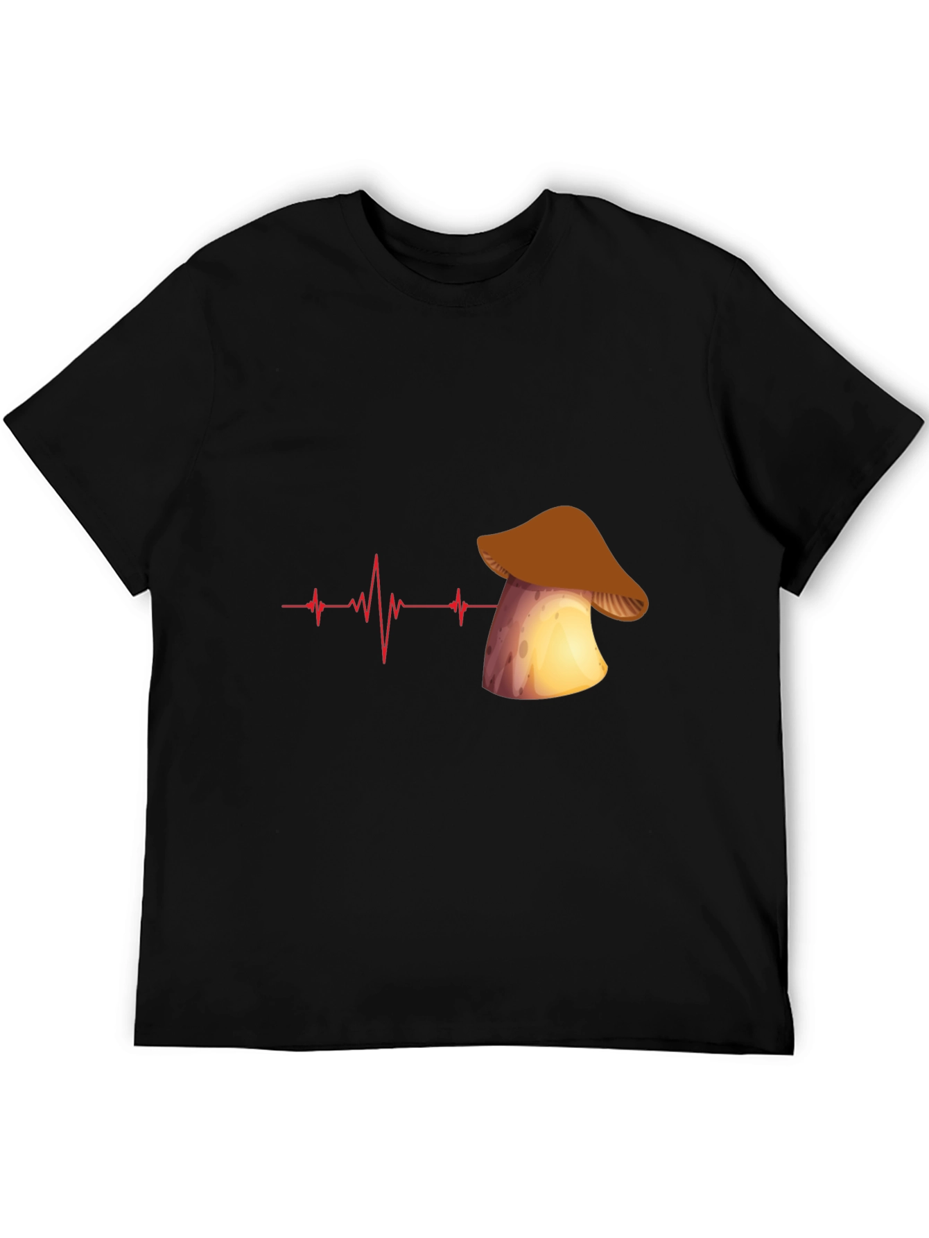 Mushroom Heartbeat Graphic Tee