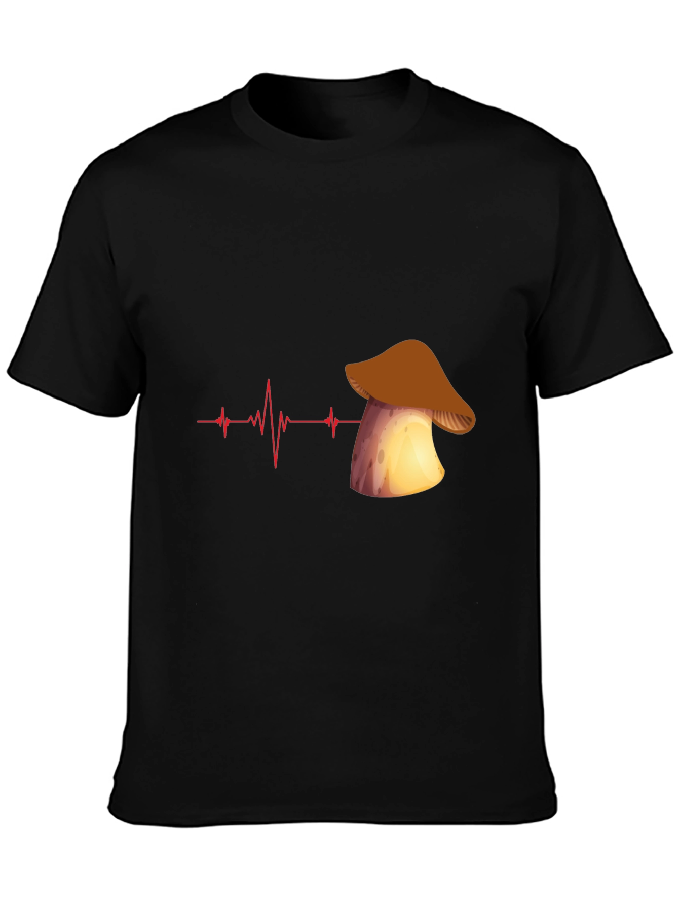 Mushroom Heartbeat Graphic Tee