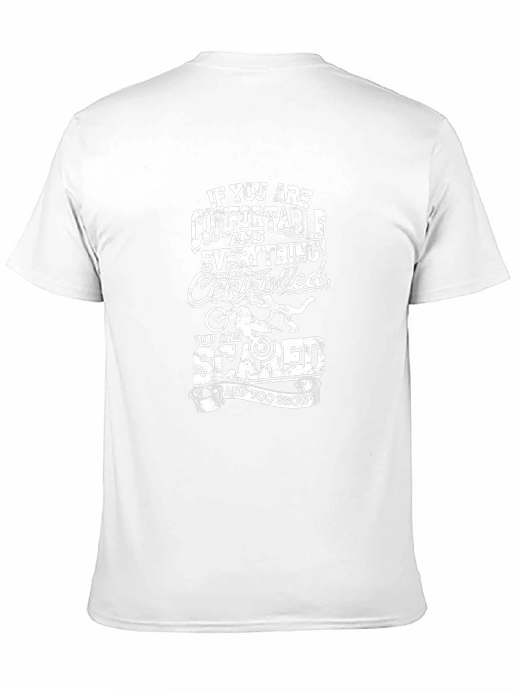 Comfort Zone Motorcycle Graphic Tee - Black