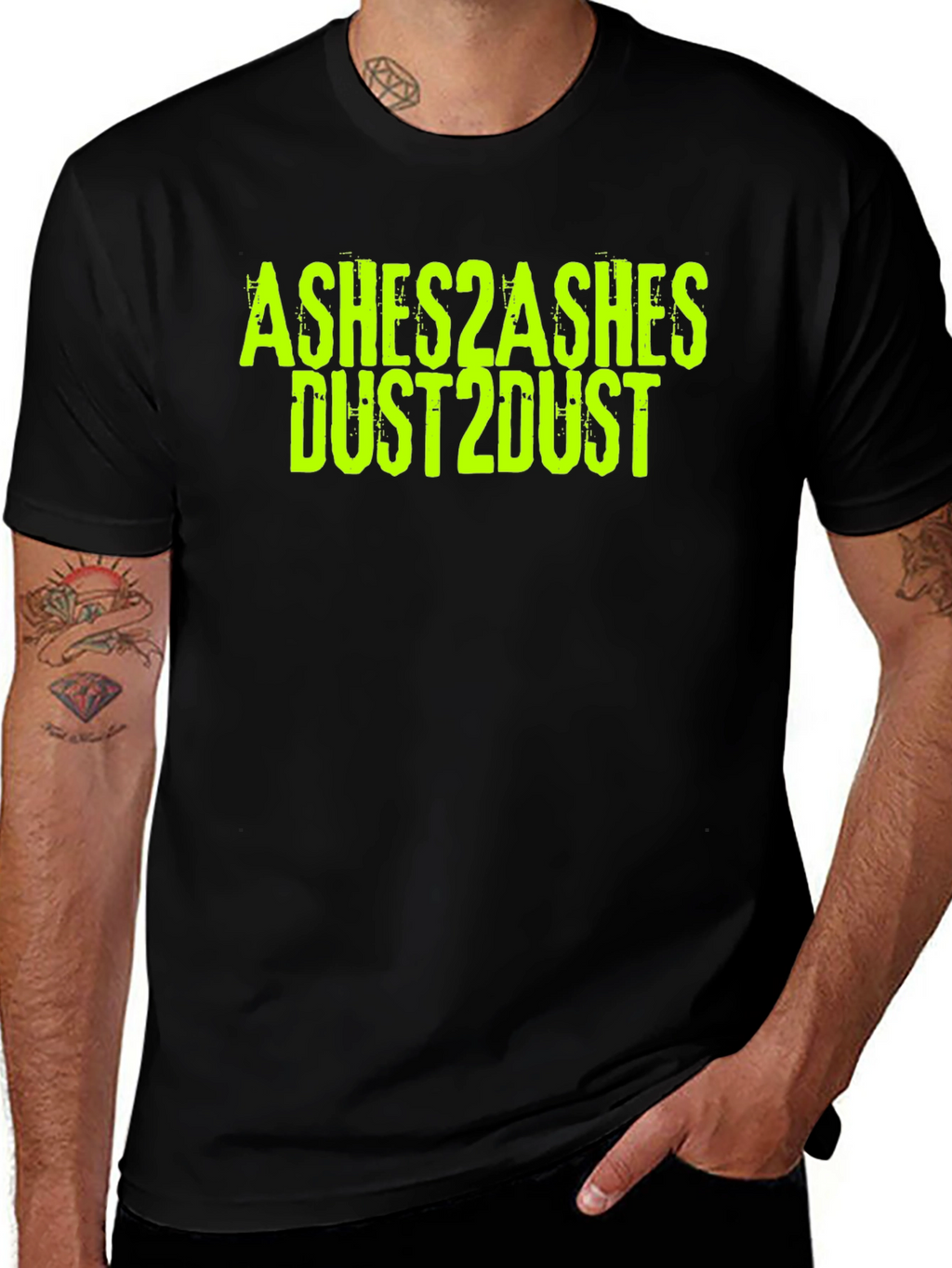 Ashes 2 Ashes Dust 2 Dust Black T-Shirt