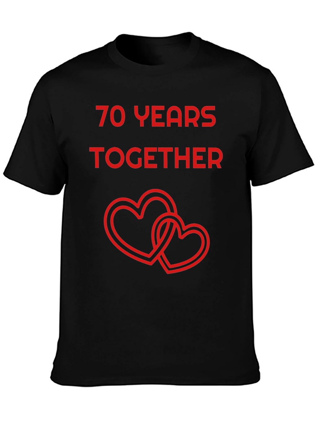 70 Years Together Anniversary T-Shirt