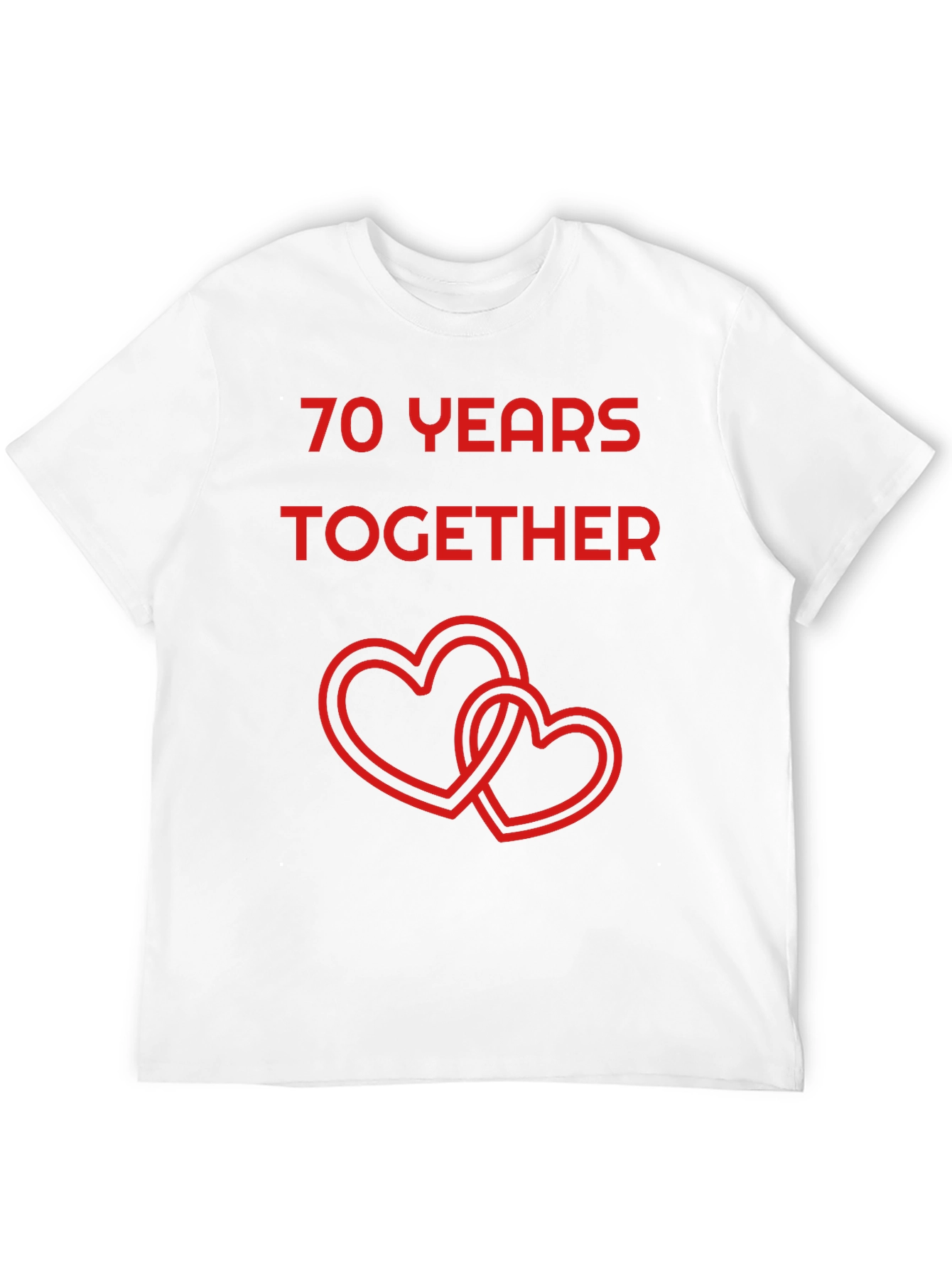 70 Years Together Anniversary T-Shirt