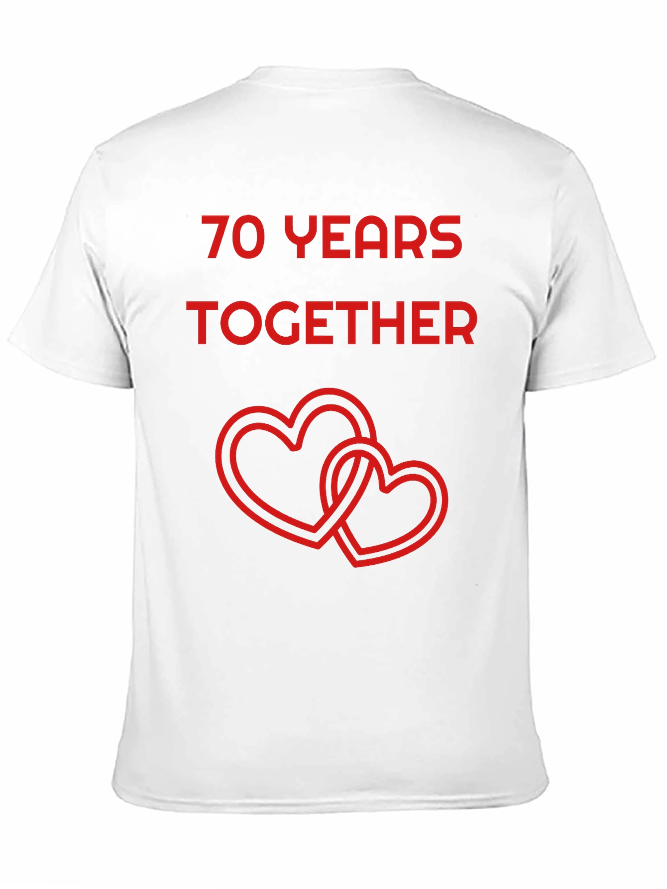 70 Years Together Anniversary T-Shirt