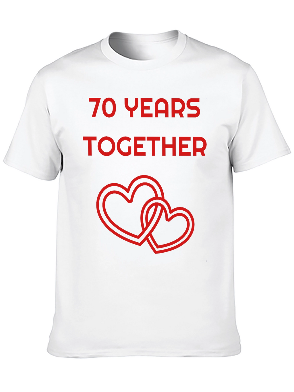 70 Years Together Anniversary T-Shirt