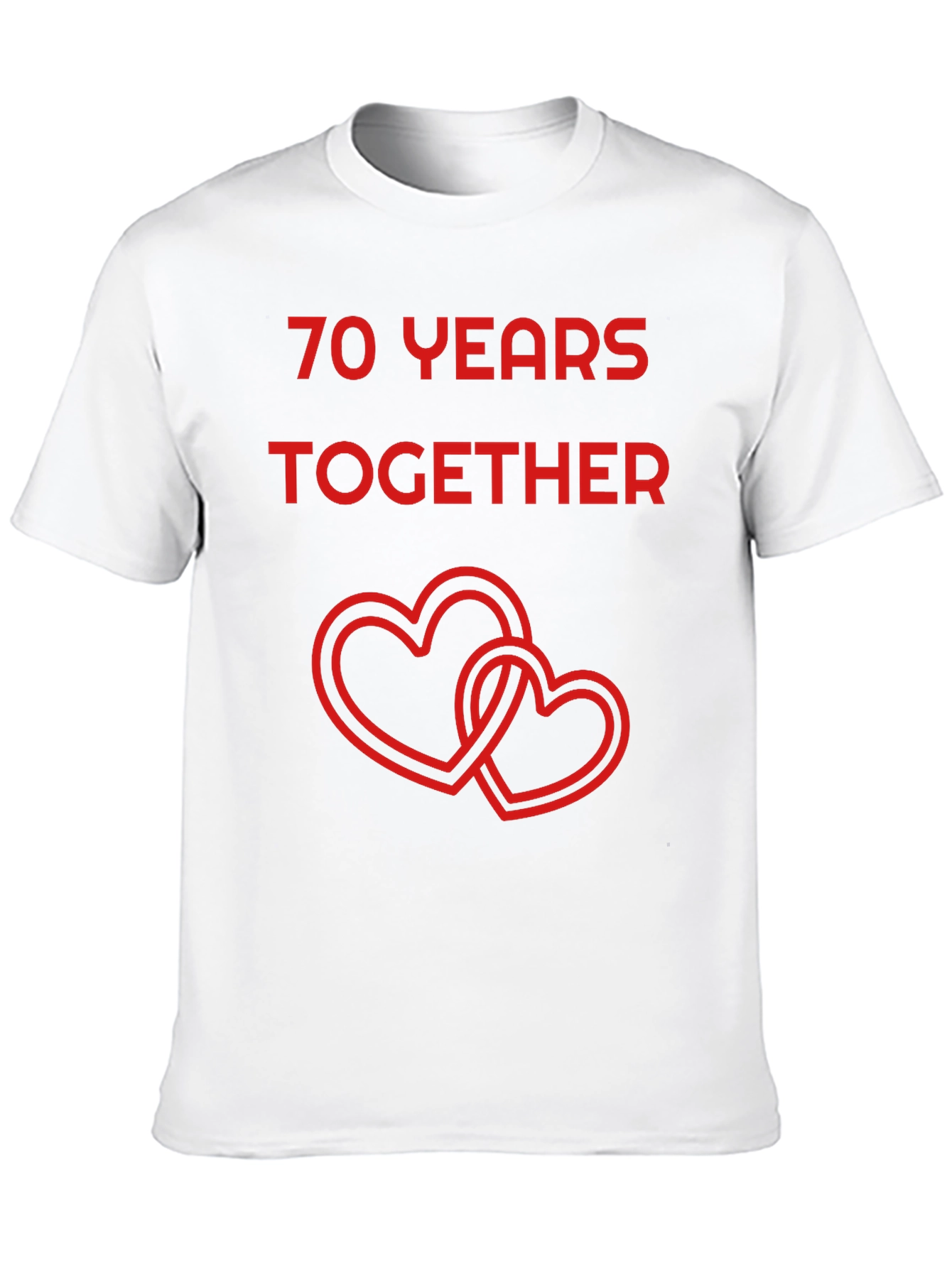 70 Years Together Anniversary T-Shirt
