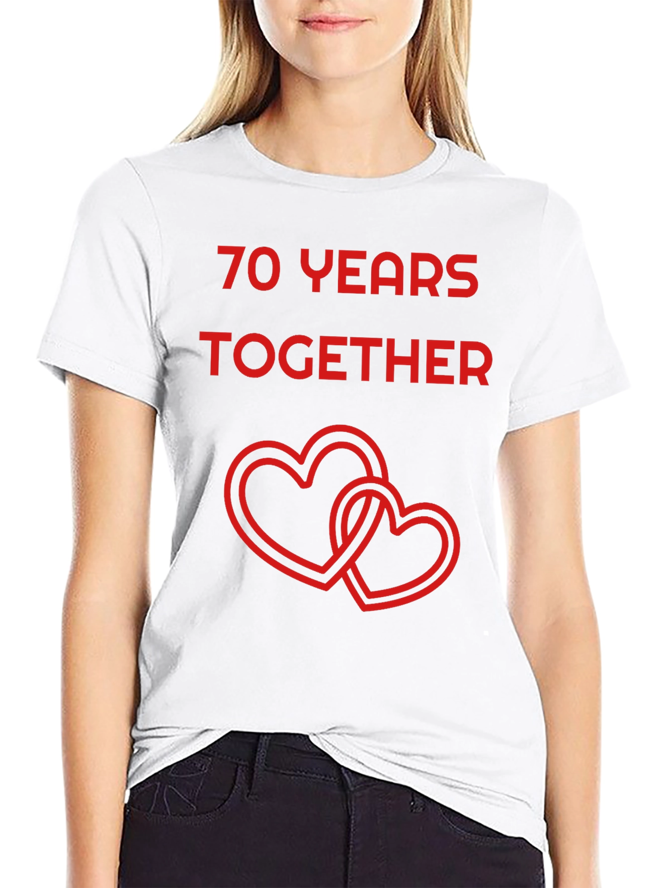 70 Years Together Anniversary T-Shirt
