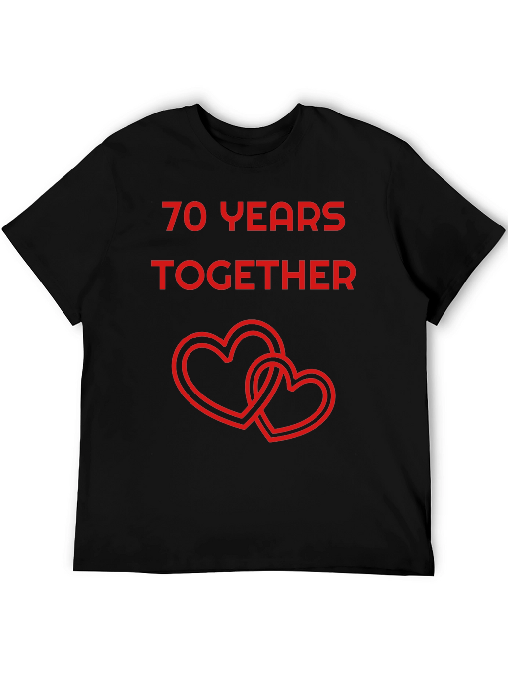 70 Years Together Anniversary T-Shirt