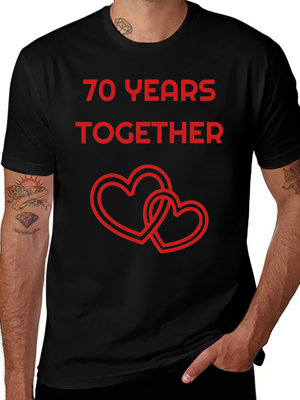 70 Years Together Anniversary T-Shirt