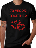 70 Years Together Anniversary T-Shirt