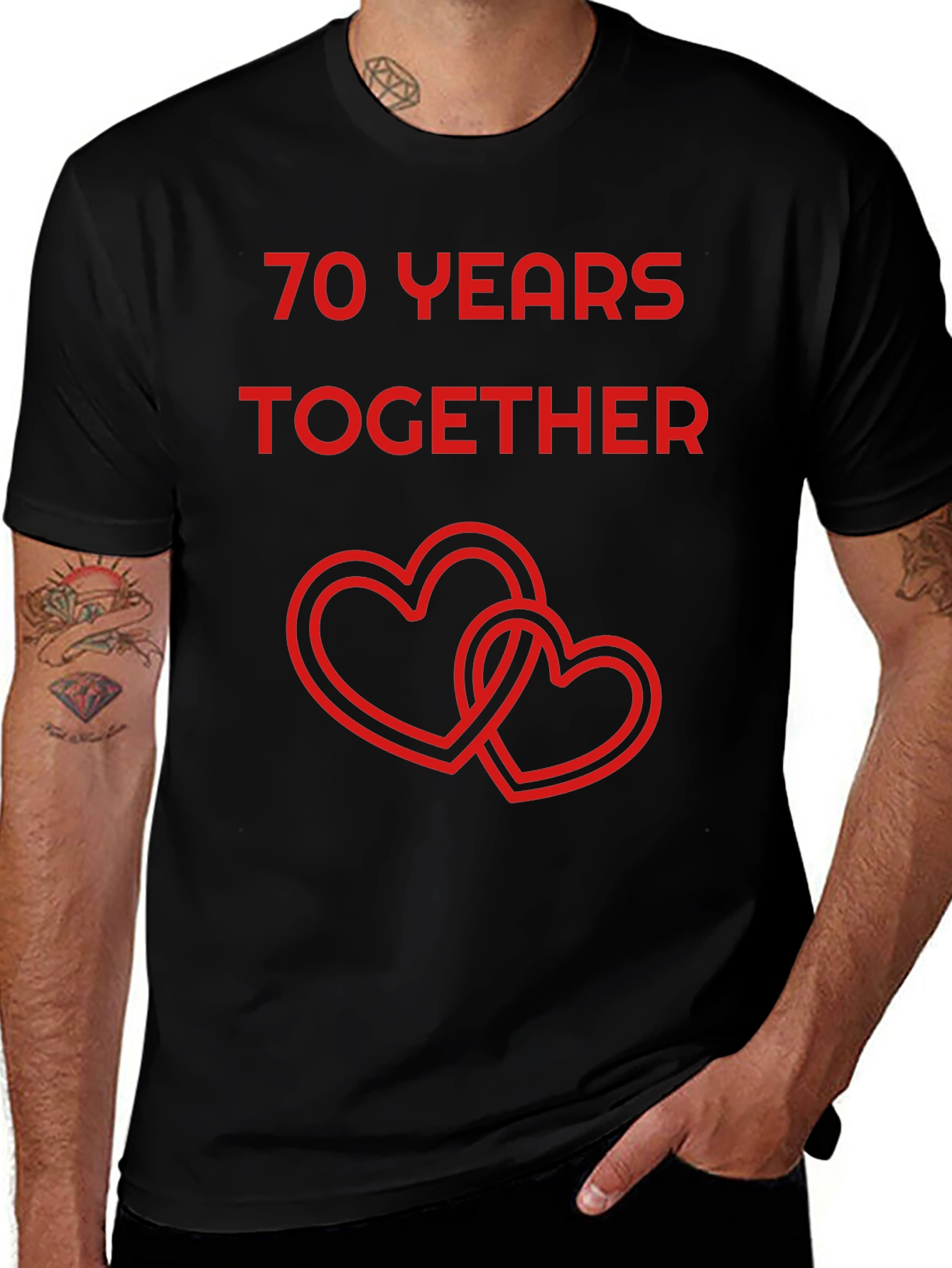 70 Years Together Anniversary T-Shirt
