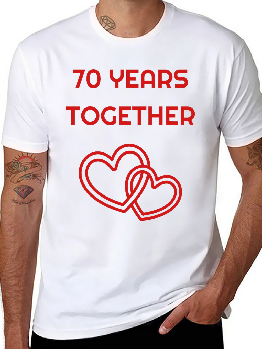 70 Years Together Anniversary T-Shirt