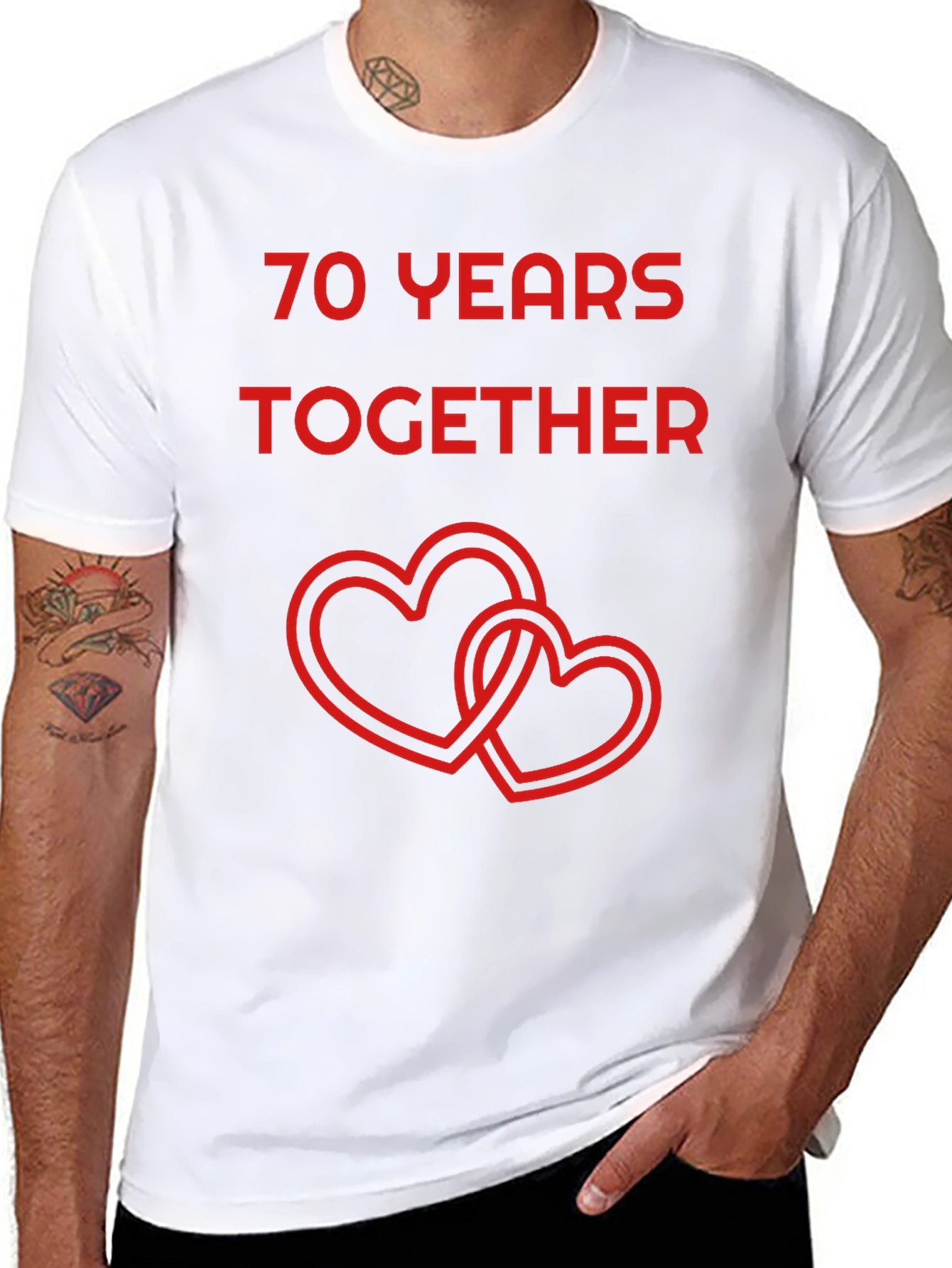 70 Years Together Anniversary T-Shirt