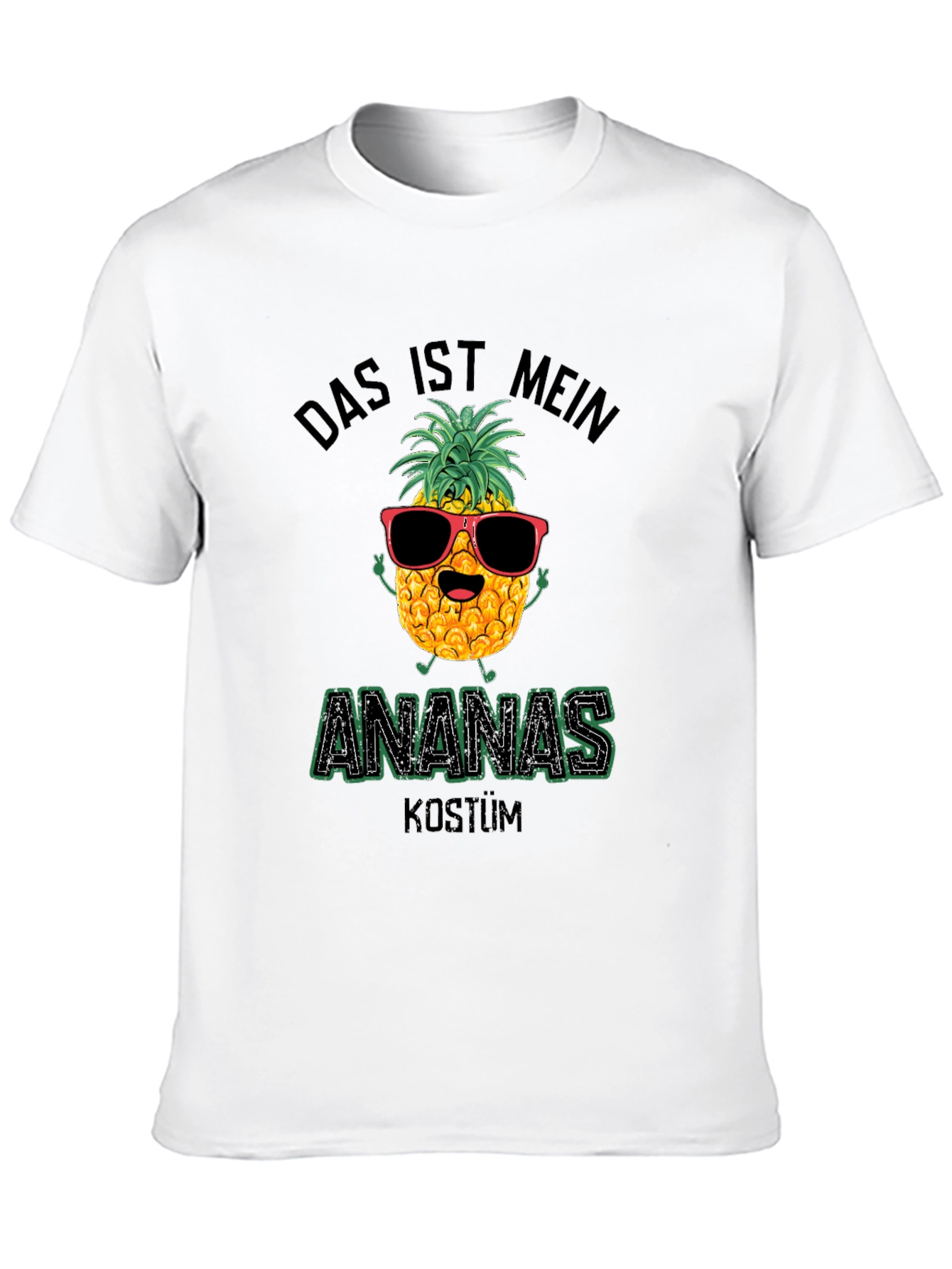 Funny Pineapple Costume T-Shirt - Das Ist Mein Ananas
