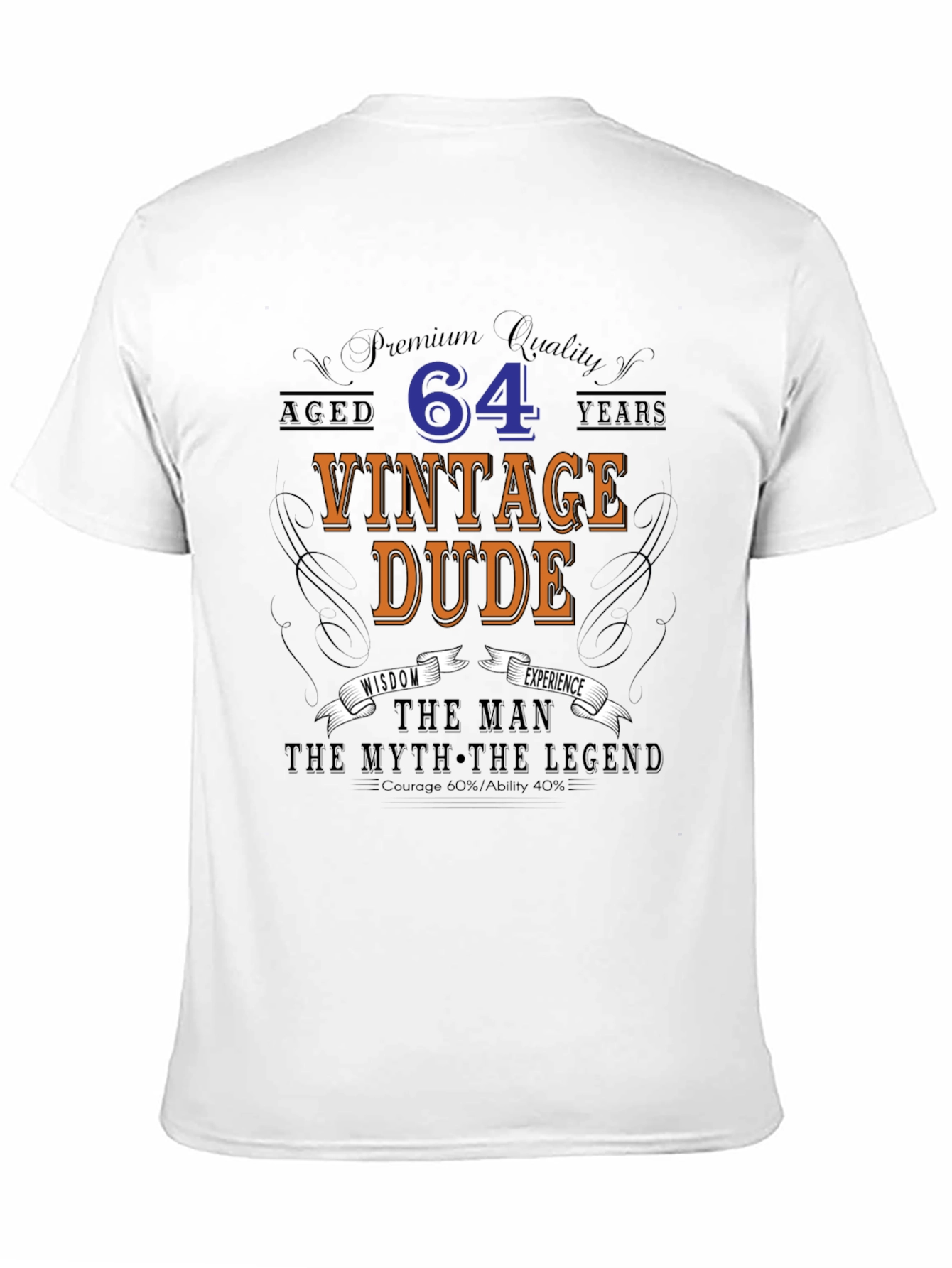 Vintage Dude 64th Birthday T-Shirt