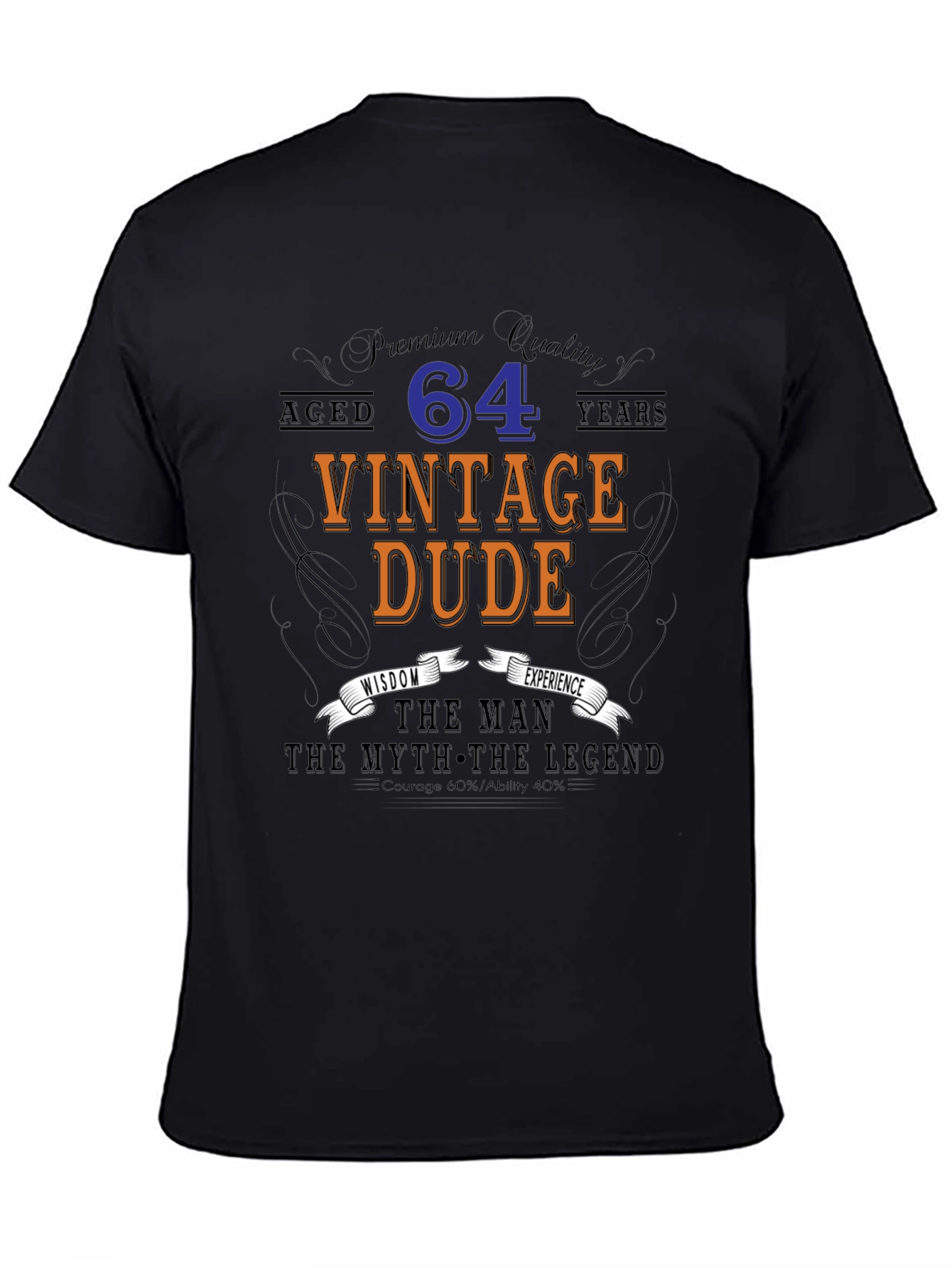 Vintage Dude 64th Birthday T-Shirt