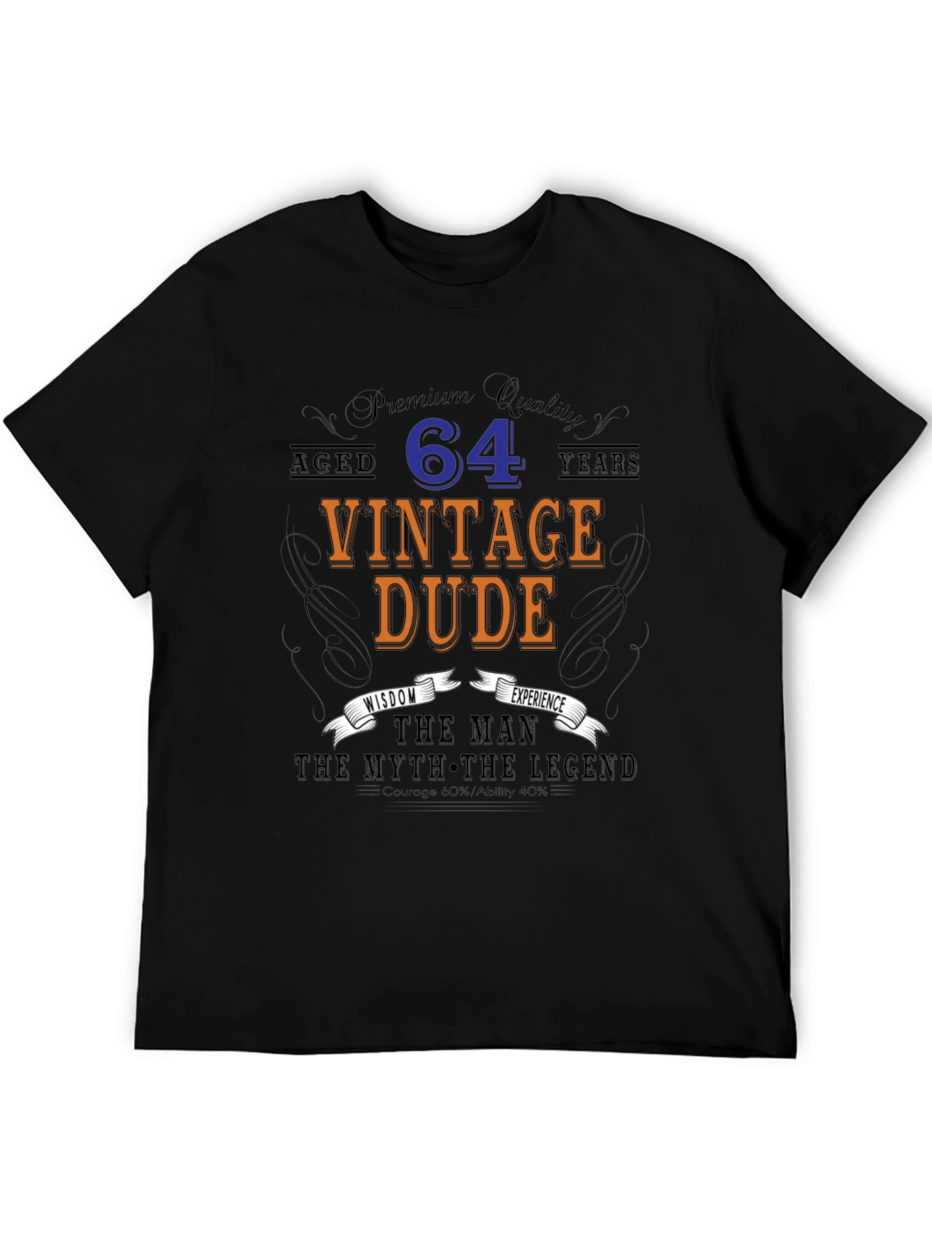 Vintage Dude 64th Birthday T-Shirt