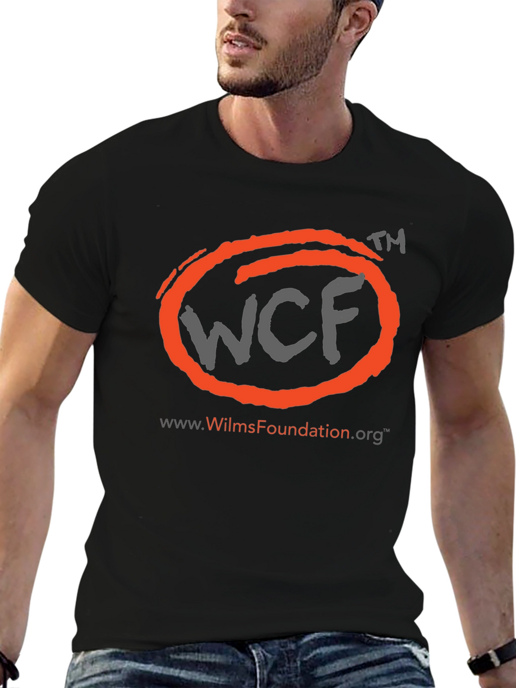 WCF Wilms Foundation Black T-Shirt