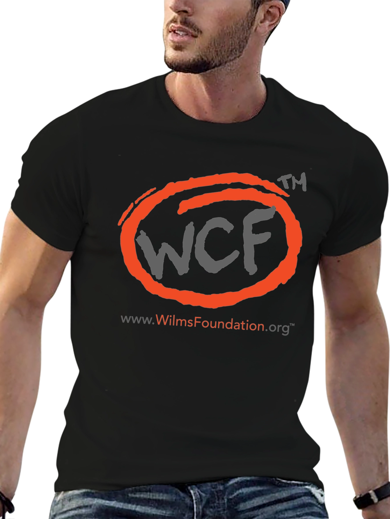 WCF Wilms Foundation Black T-Shirt