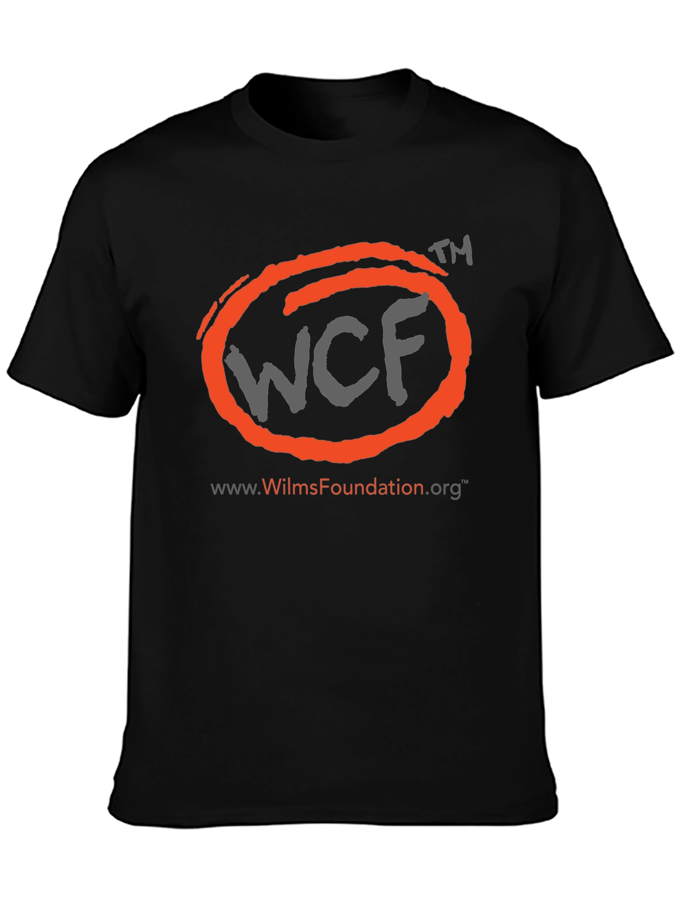 WCF Wilms Foundation Black T-Shirt